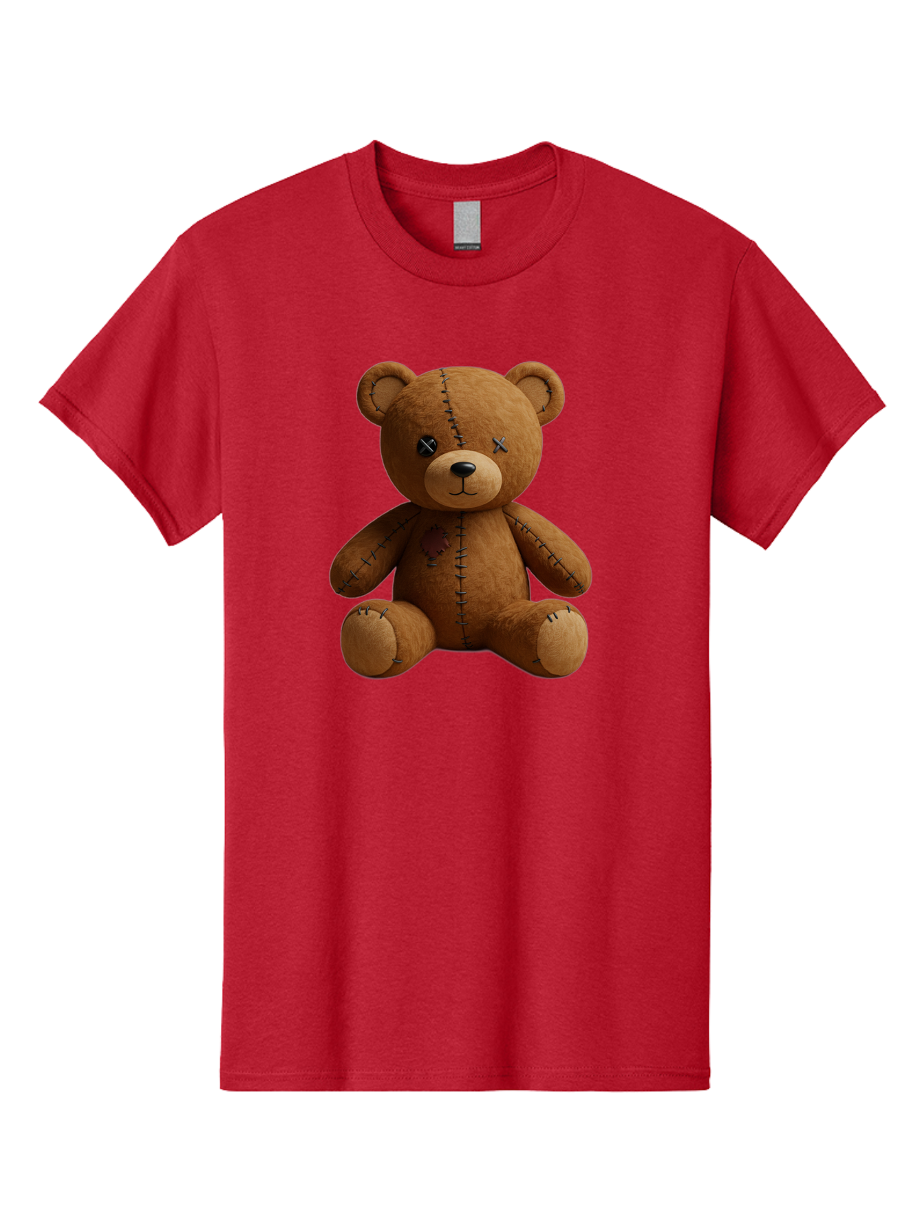 Voodoo-Teddy-Bear-11 Men'S Graphic Tee, 100% Cotton, Comfortable Casual Summer Wear, Machine Washable, Vintage Camera, Old Camera, Antique Camera, Black Camera, Classic Photography, Photography Equipment, Nostalgic Device, Film Camera, Bag075