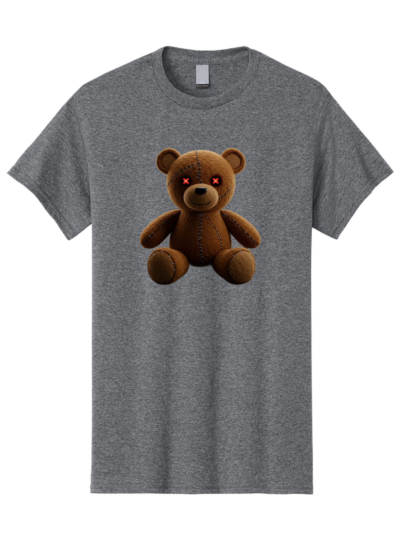 Voodoo-Teddy-Bear-12 Men'S Graphic Tee, 100% Cotton, Comfortable Casual Summer Wear, Machine Washable, Vintage Camera, Old Camera, Antique Camera, Black Camera, Classic Photography, Photography Equipment, Nostalgic Device, Film Camera, Bag076