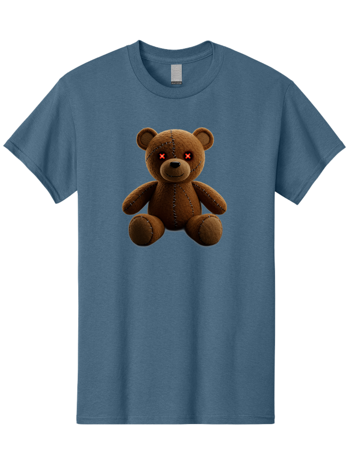 Voodoo-Teddy-Bear-12 Men'S Graphic Tee, 100% Cotton, Comfortable Casual Summer Wear, Machine Washable, Vintage Camera, Old Camera, Antique Camera, Black Camera, Classic Photography, Photography Equipment, Nostalgic Device, Film Camera, Bag076