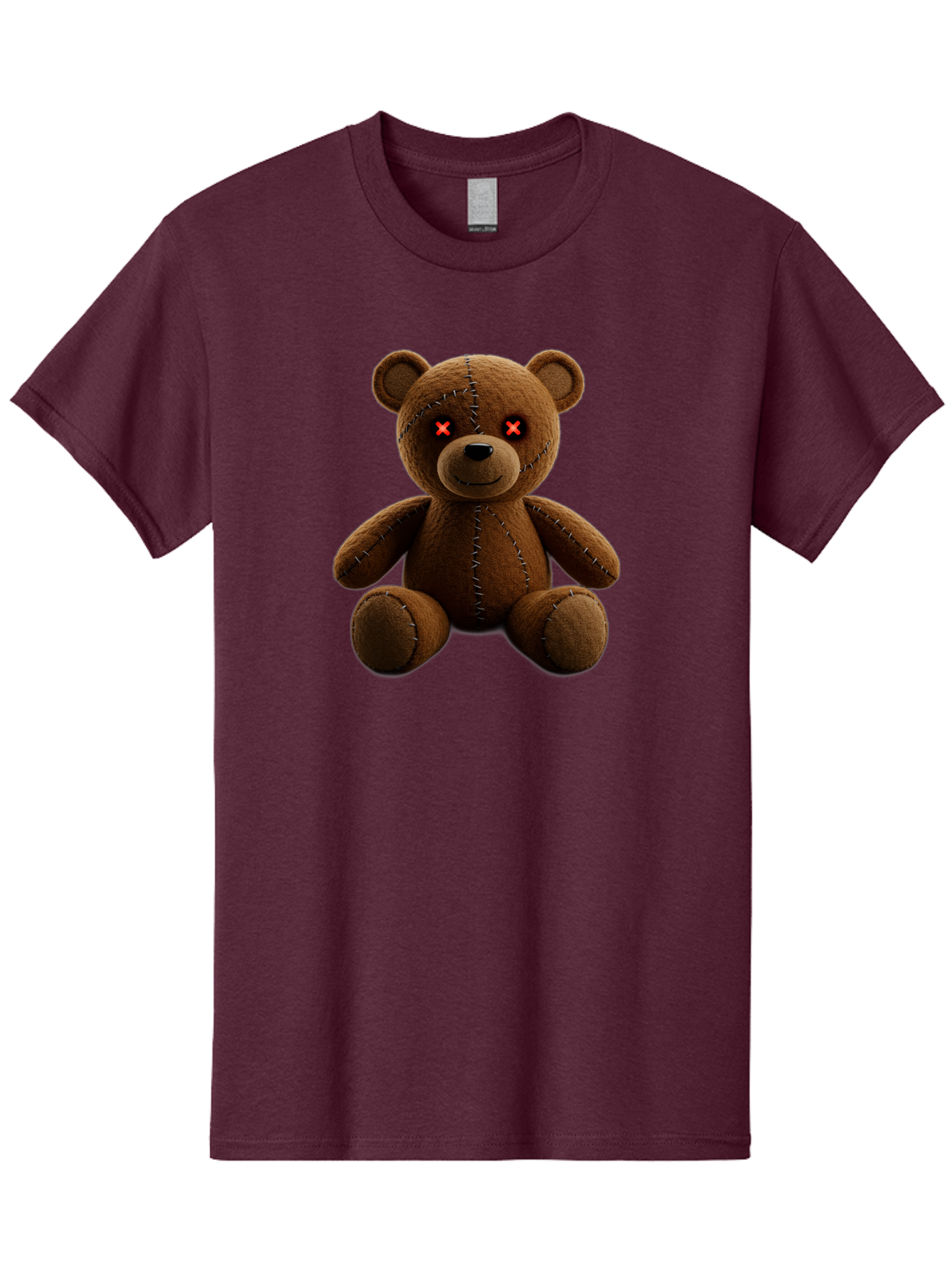 Voodoo-Teddy-Bear-12 Men'S Graphic Tee, 100% Cotton, Comfortable Casual Summer Wear, Machine Washable, Vintage Camera, Old Camera, Antique Camera, Black Camera, Classic Photography, Photography Equipment, Nostalgic Device, Film Camera, Bag076