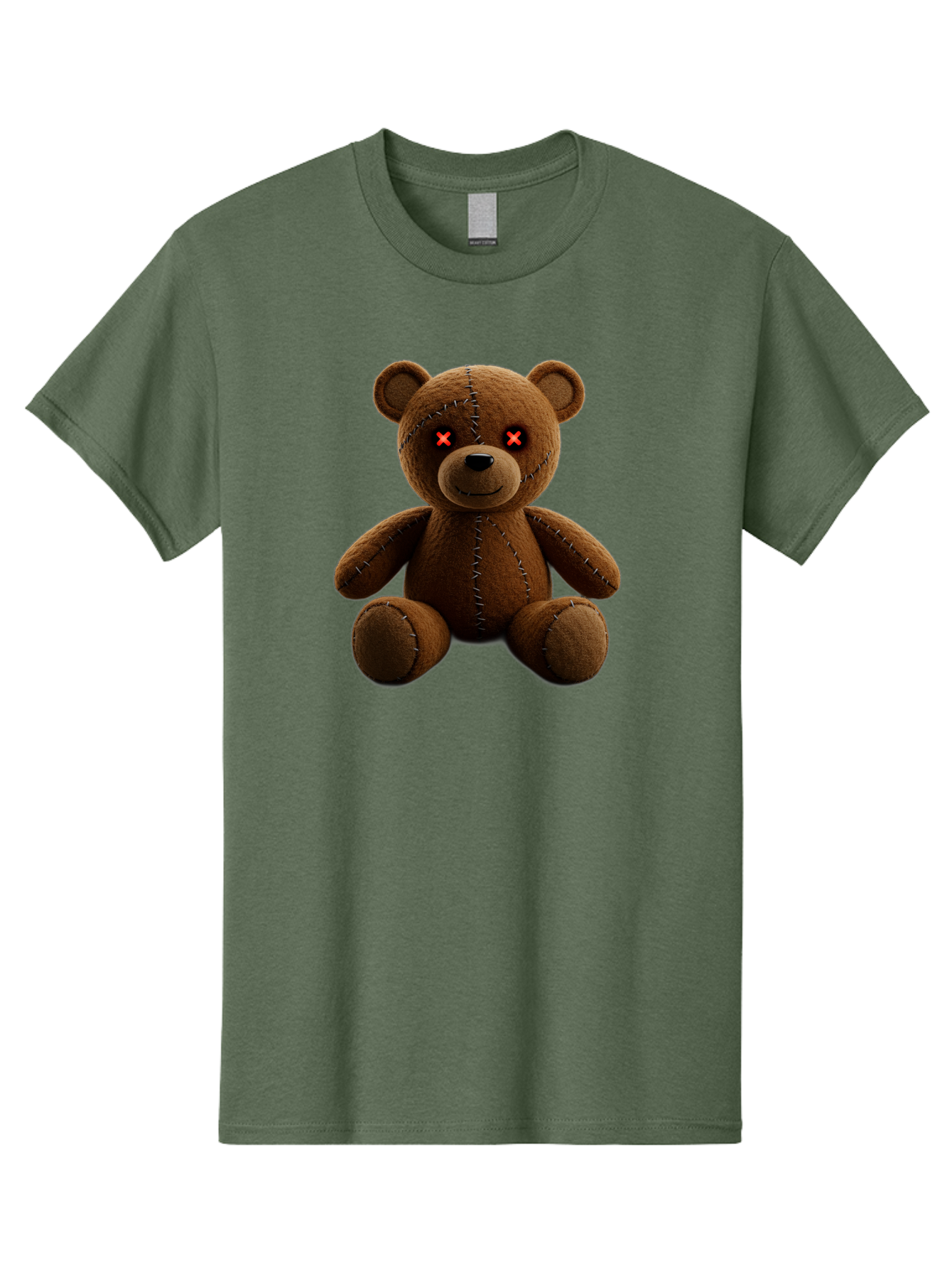 Voodoo-Teddy-Bear-12 Men'S Graphic Tee, 100% Cotton, Comfortable Casual Summer Wear, Machine Washable, Vintage Camera, Old Camera, Antique Camera, Black Camera, Classic Photography, Photography Equipment, Nostalgic Device, Film Camera, Bag076