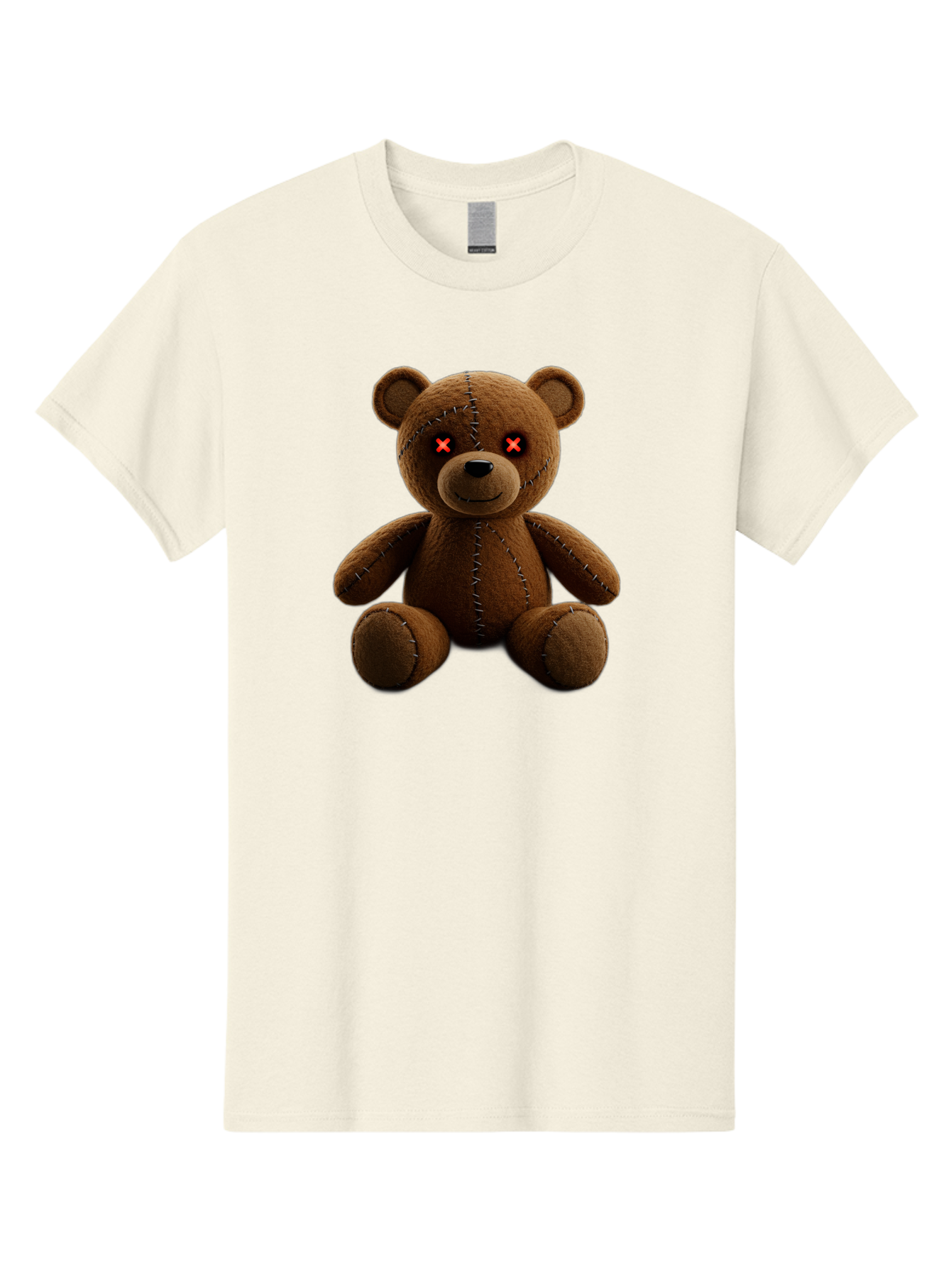 Voodoo-Teddy-Bear-12 Men'S Graphic Tee, 100% Cotton, Comfortable Casual Summer Wear, Machine Washable, Vintage Camera, Old Camera, Antique Camera, Black Camera, Classic Photography, Photography Equipment, Nostalgic Device, Film Camera, Bag076