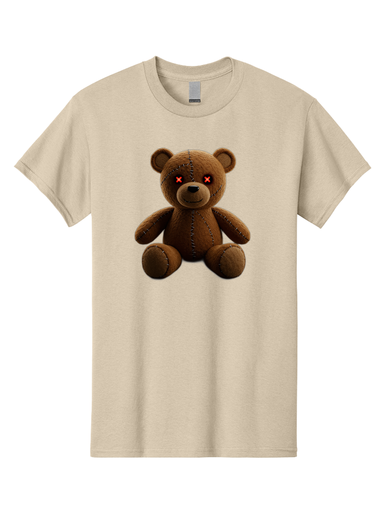 Voodoo-Teddy-Bear-12 Men'S Graphic Tee, 100% Cotton, Comfortable Casual Summer Wear, Machine Washable, Vintage Camera, Old Camera, Antique Camera, Black Camera, Classic Photography, Photography Equipment, Nostalgic Device, Film Camera, Bag076