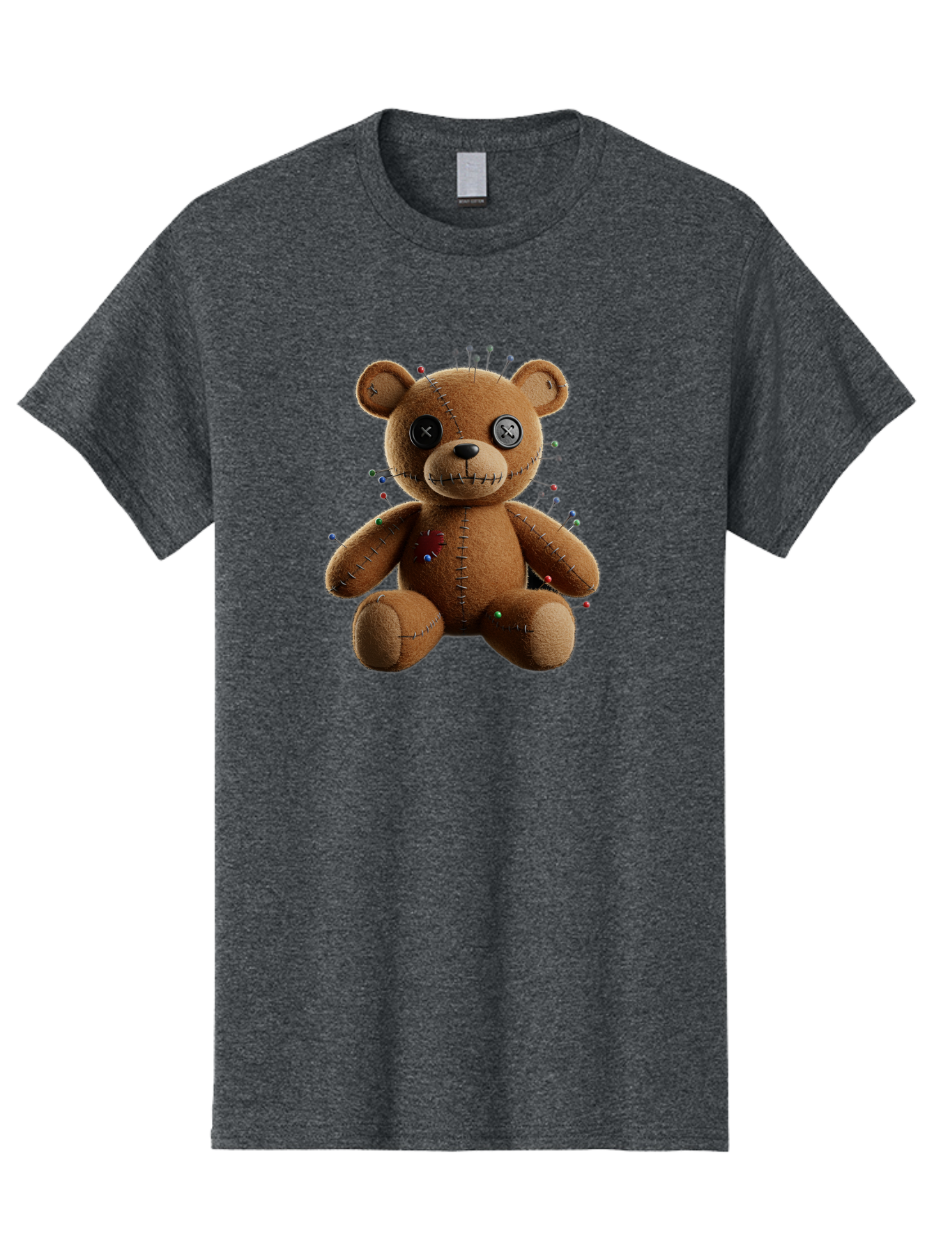 Voodoo-Teddy-Bear-13 Men'S Graphic Tee, 100% Cotton, Comfortable Casual Summer Wear, Machine Washable, Vintage Camera, Old Camera, Antique Camera, Black Camera, Classic Photography, Photography Equipment, Nostalgic Device, Film Camera, Bag077