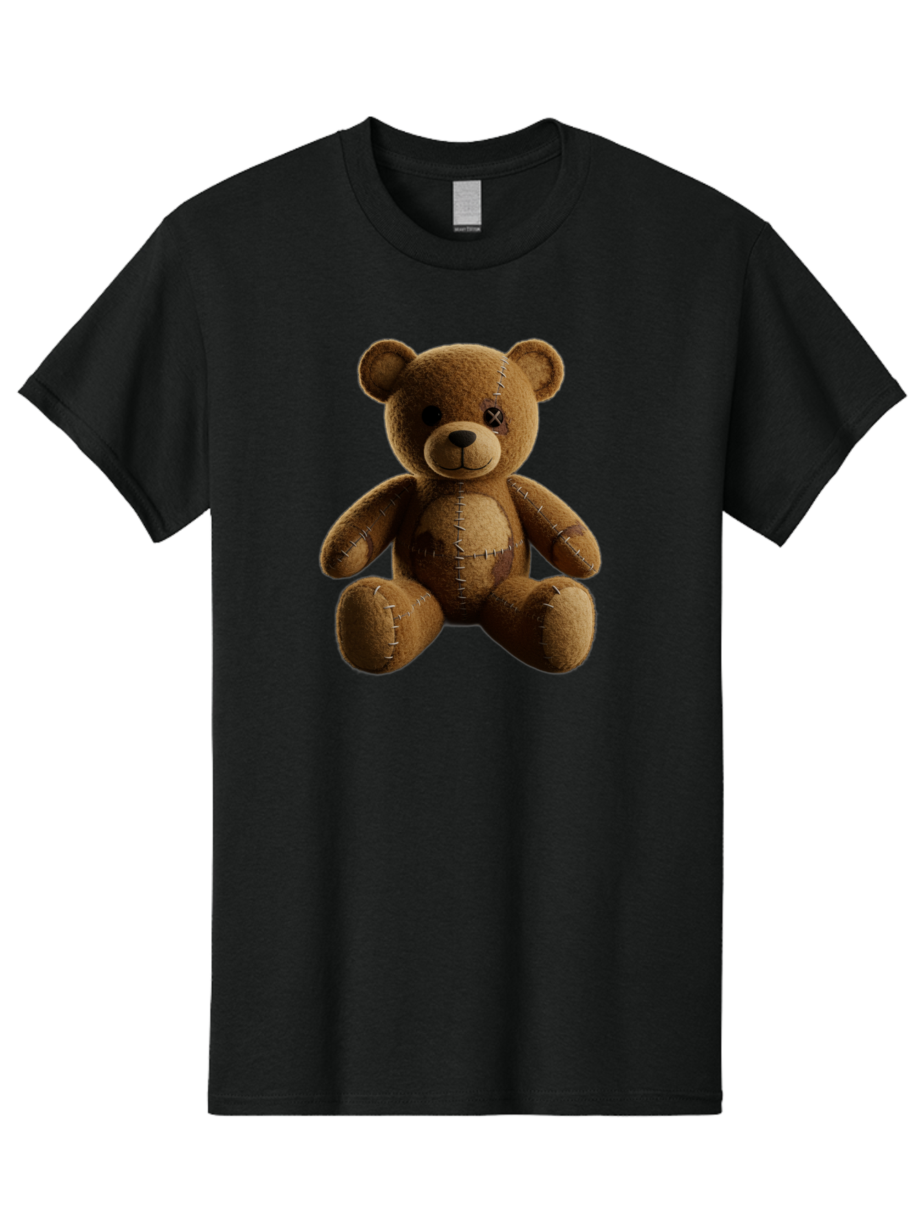 Voodoo-Teddy-Bear-14 Men'S Graphic Tee, 100% Cotton, Comfortable Casual Summer Wear, Machine Washable, Vintage Camera, Old Camera, Antique Camera, Black Camera, Classic Photography, Photography Equipment, Nostalgic Device, Film Camera, Bag078