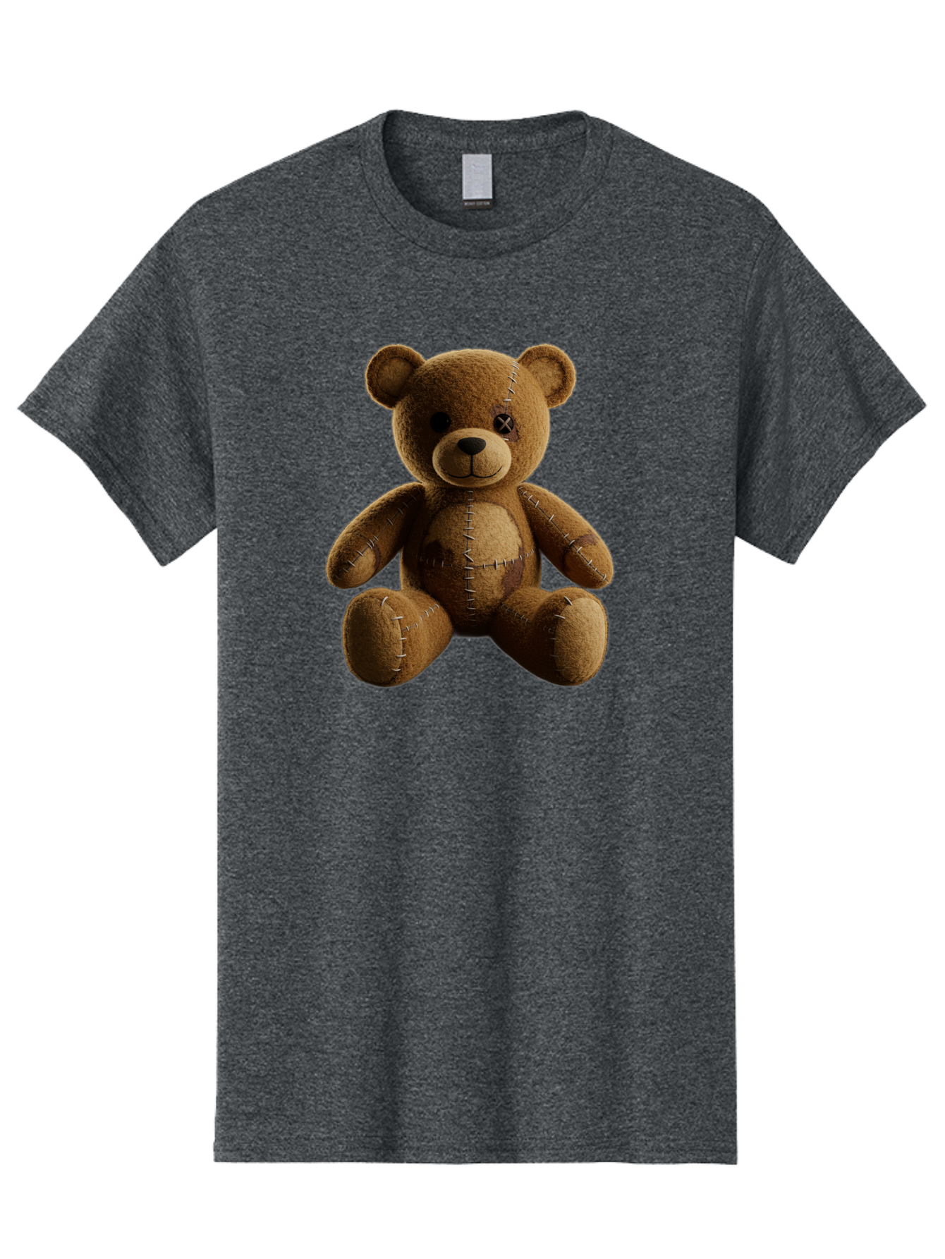 Voodoo-Teddy-Bear-14 Men'S Graphic Tee, 100% Cotton, Comfortable Casual Summer Wear, Machine Washable, Vintage Camera, Old Camera, Antique Camera, Black Camera, Classic Photography, Photography Equipment, Nostalgic Device, Film Camera, Bag078
