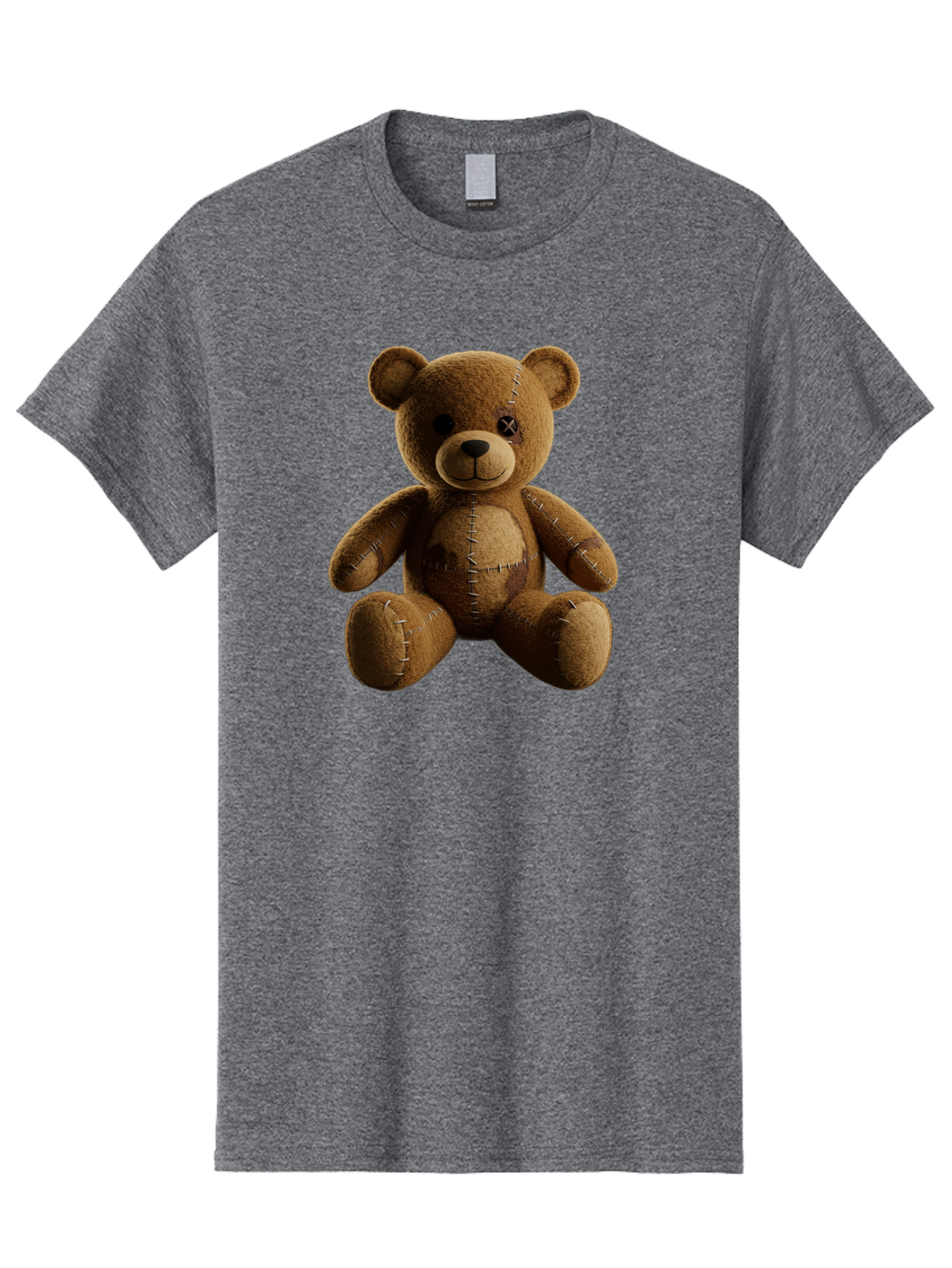 Voodoo-Teddy-Bear-14 Men'S Graphic Tee, 100% Cotton, Comfortable Casual Summer Wear, Machine Washable, Vintage Camera, Old Camera, Antique Camera, Black Camera, Classic Photography, Photography Equipment, Nostalgic Device, Film Camera, Bag078