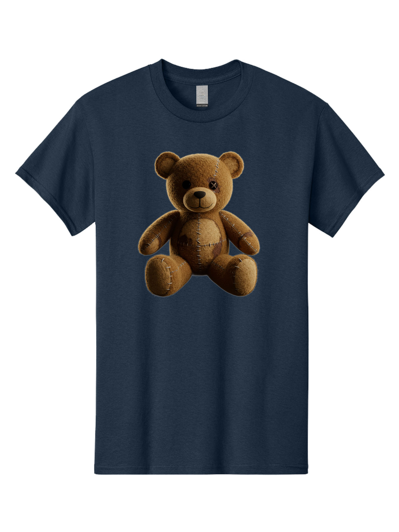 Voodoo-Teddy-Bear-14 Men'S Graphic Tee, 100% Cotton, Comfortable Casual Summer Wear, Machine Washable, Vintage Camera, Old Camera, Antique Camera, Black Camera, Classic Photography, Photography Equipment, Nostalgic Device, Film Camera, Bag078