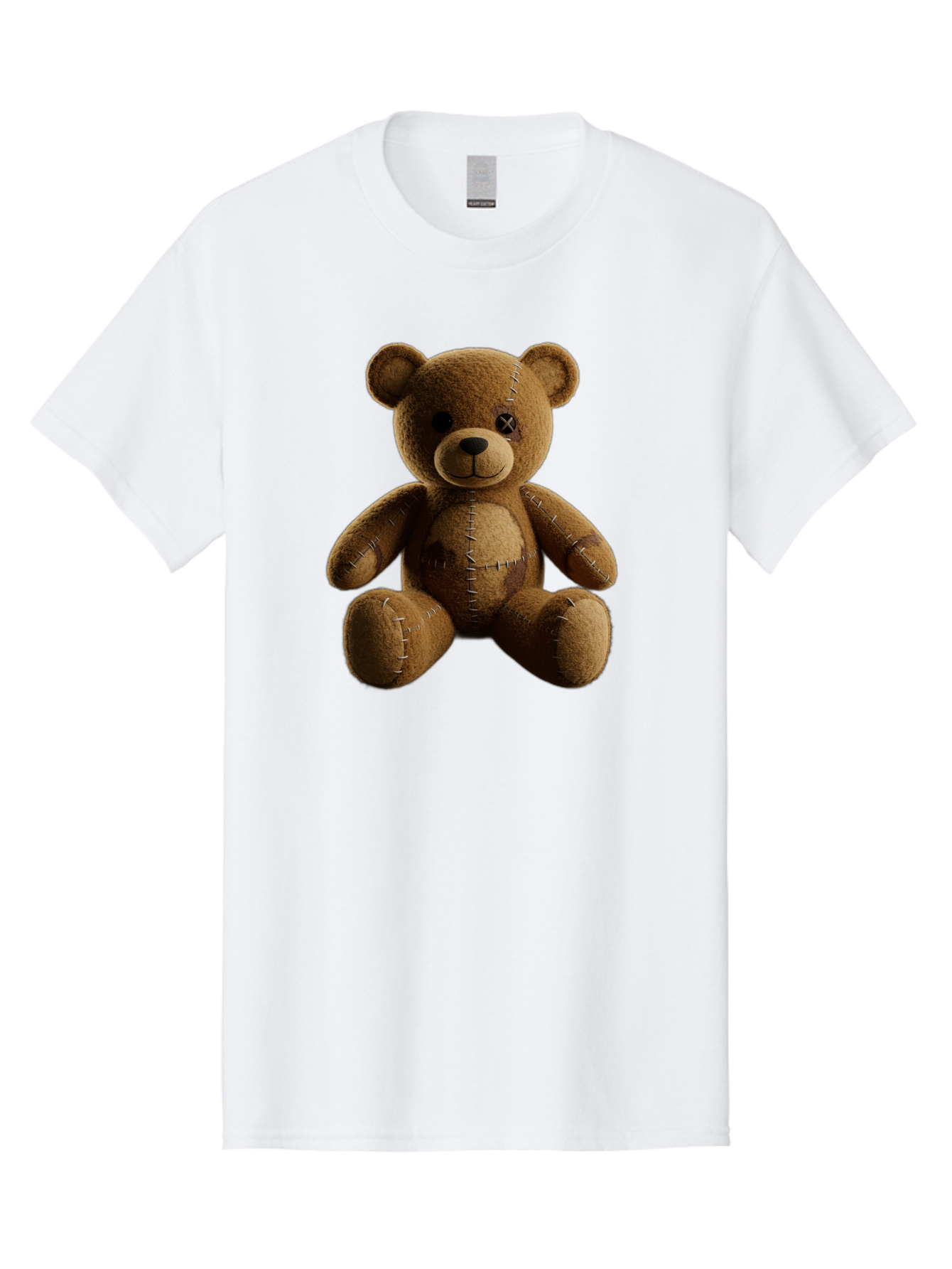 Voodoo-Teddy-Bear-14 Men'S Graphic Tee, 100% Cotton, Comfortable Casual Summer Wear, Machine Washable, Vintage Camera, Old Camera, Antique Camera, Black Camera, Classic Photography, Photography Equipment, Nostalgic Device, Film Camera, Bag078