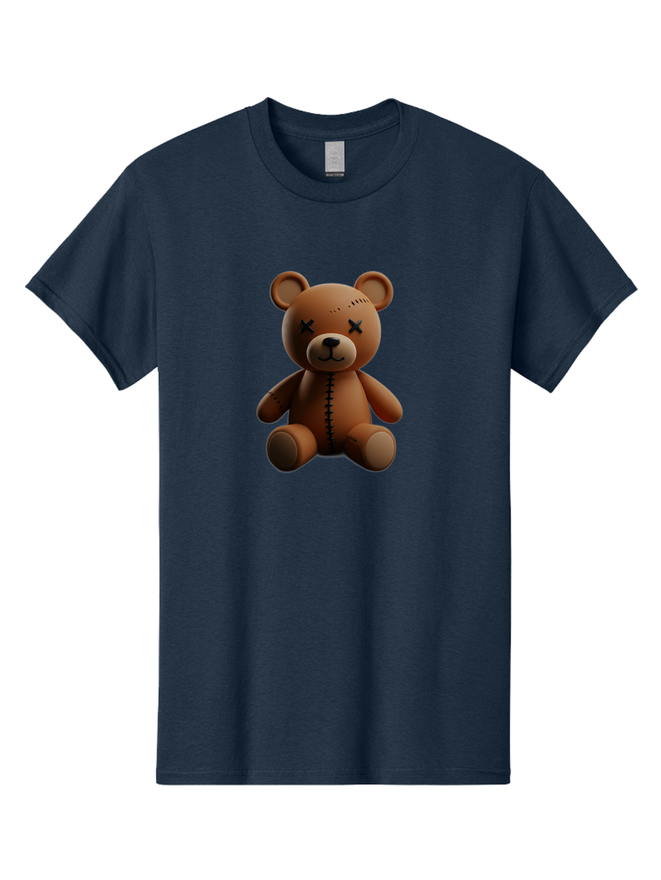 Voodoo-Teddy-Bear-15 Men'S Graphic Tee, 100% Cotton, Comfortable Casual Summer Wear, Machine Washable, Vintage Camera, Old Camera, Antique Camera, Black Camera, Classic Photography, Photography Equipment, Nostalgic Device, Film Camera, Bag079