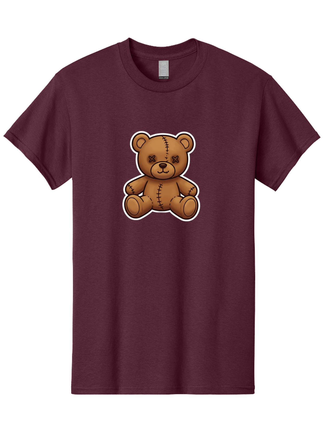 Voodoo-Teddy-Bear-2 Men'S Graphic Tee, 100% Cotton, Comfortable Casual Summer Wear, Machine Washable, Vintage Camera, Old Camera, Antique Camera, Black Camera, Classic Photography, Photography Equipment, Nostalgic Device, Film Camera, Bag080