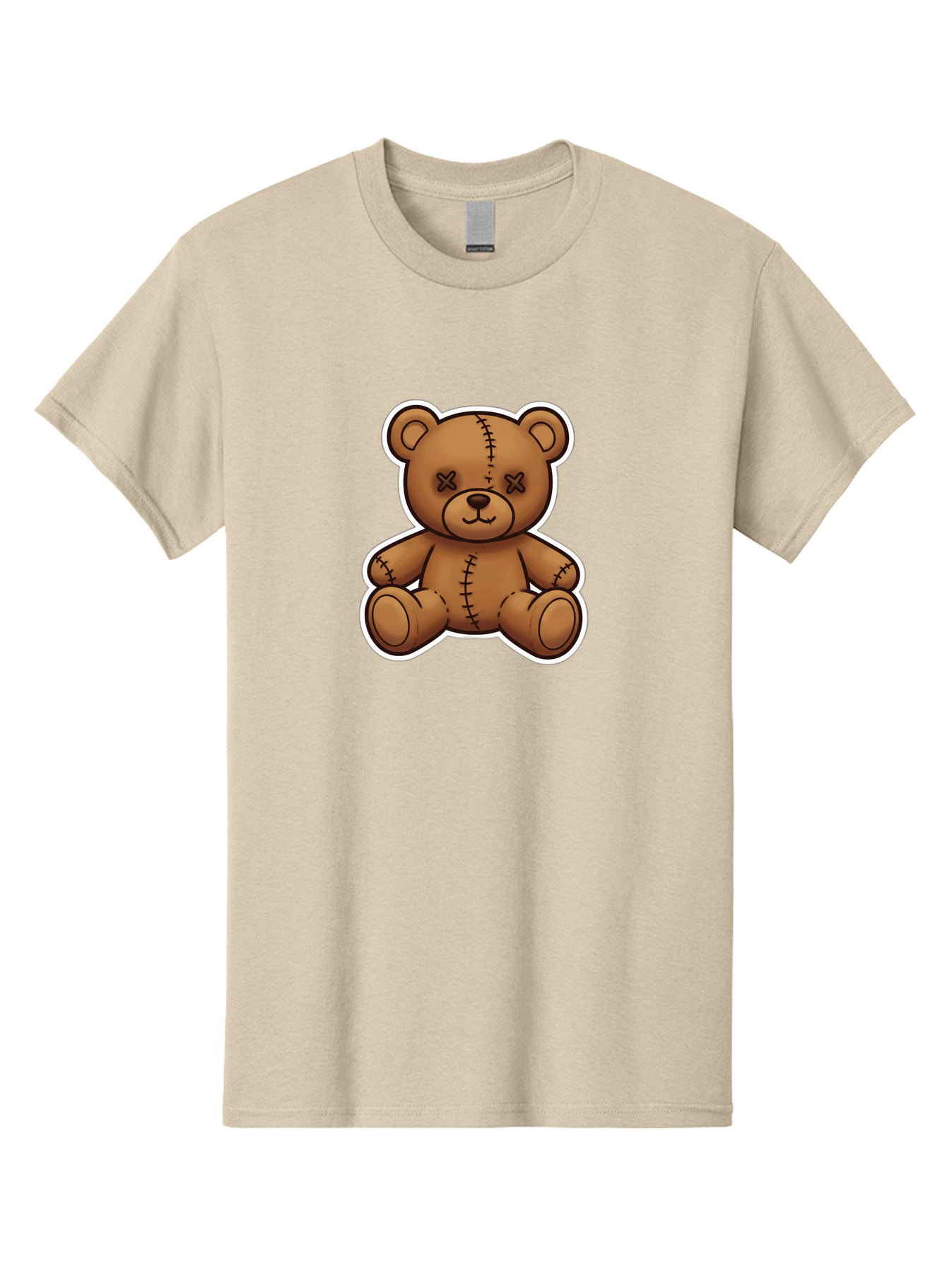 Voodoo-Teddy-Bear-2 Men'S Graphic Tee, 100% Cotton, Comfortable Casual Summer Wear, Machine Washable, Vintage Camera, Old Camera, Antique Camera, Black Camera, Classic Photography, Photography Equipment, Nostalgic Device, Film Camera, Bag080