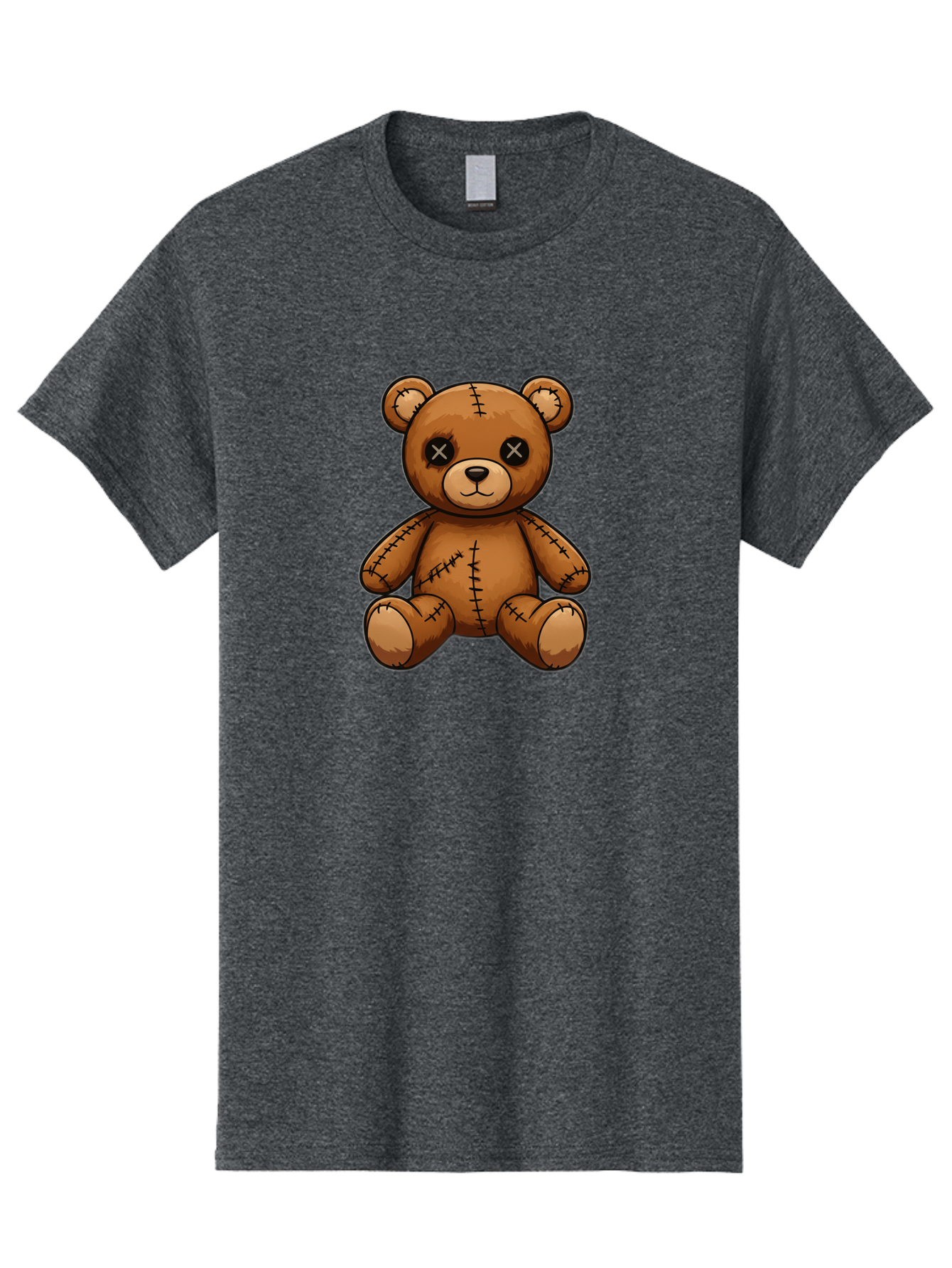 Voodoo-Teddy-Bear-3 Men'S Graphic Tee, 100% Cotton, Comfortable Casual Summer Wear, Machine Washable, Vintage Camera, Old Camera, Antique Camera, Black Camera, Classic Photography, Photography Equipment, Nostalgic Device, Film Camera, Bag081