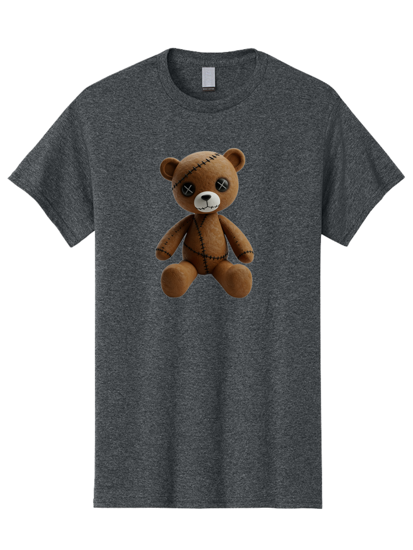 Voodoo-Teddy-Bear-5 Men'S Graphic Tee, 100% Cotton, Comfortable Casual Summer Wear, Machine Washable, Vintage Camera, Old Camera, Antique Camera, Black Camera, Classic Photography, Photography Equipment, Nostalgic Device, Film Camera, Bag083