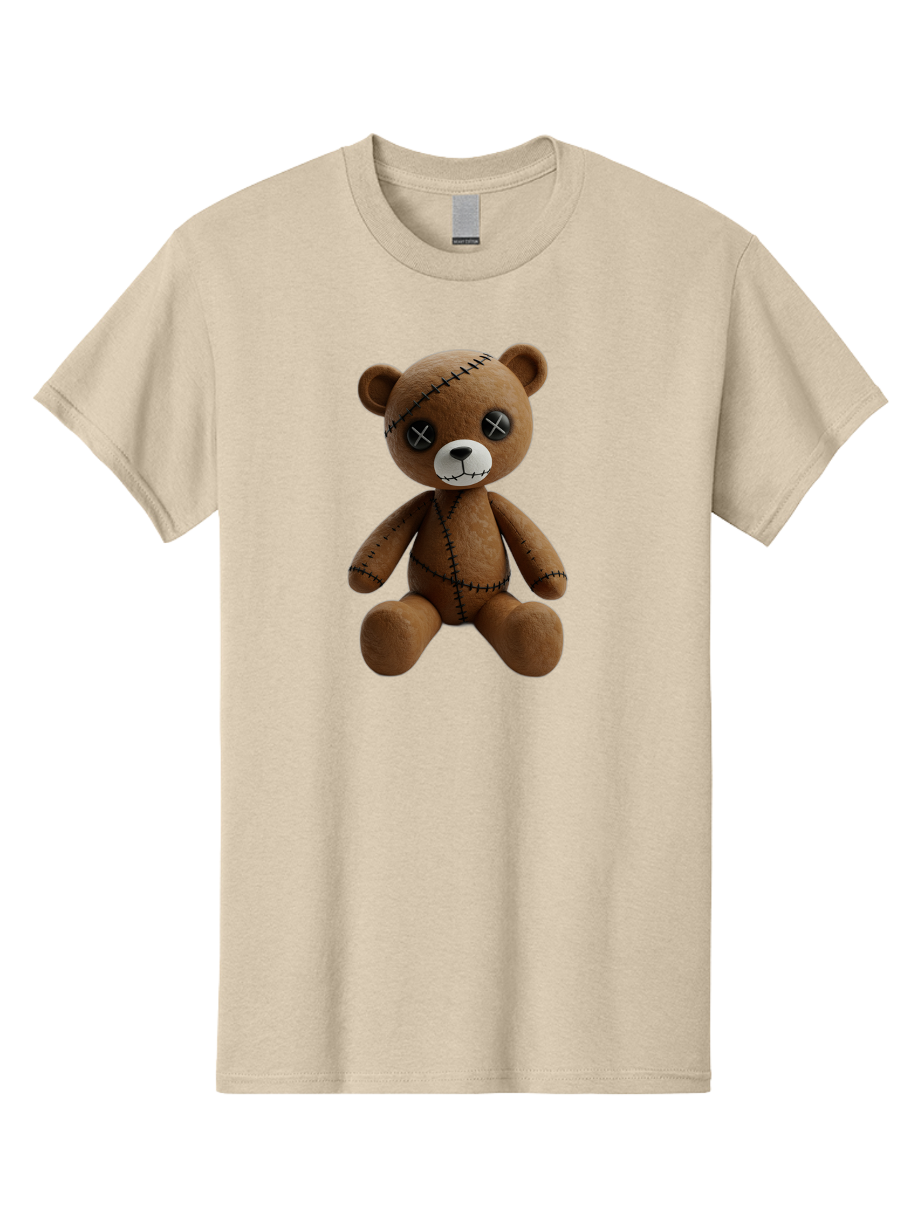 Voodoo-Teddy-Bear-5 Men'S Graphic Tee, 100% Cotton, Comfortable Casual Summer Wear, Machine Washable, Vintage Camera, Old Camera, Antique Camera, Black Camera, Classic Photography, Photography Equipment, Nostalgic Device, Film Camera, Bag083
