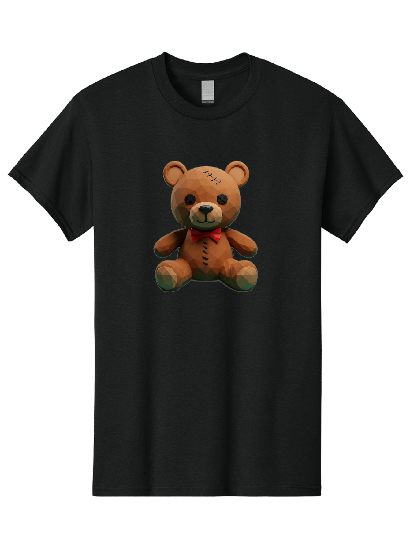 Voodoo-Teddy-Bear-6 Men'S Graphic Tee, 100% Cotton, Comfortable Casual Summer Wear, Machine Washable, Vintage Camera, Old Camera, Antique Camera, Black Camera, Classic Photography, Photography Equipment, Nostalgic Device, Film Camera, Bag084