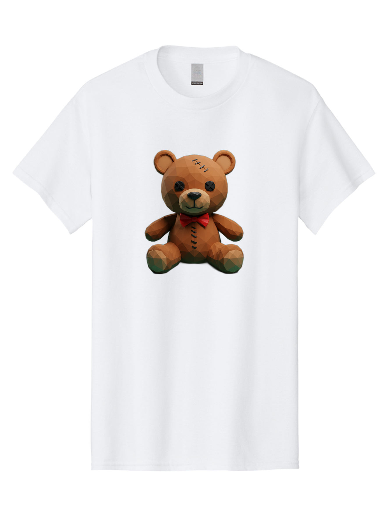 Voodoo-Teddy-Bear-6 Men'S Graphic Tee, 100% Cotton, Comfortable Casual Summer Wear, Machine Washable, Vintage Camera, Old Camera, Antique Camera, Black Camera, Classic Photography, Photography Equipment, Nostalgic Device, Film Camera, Bag084