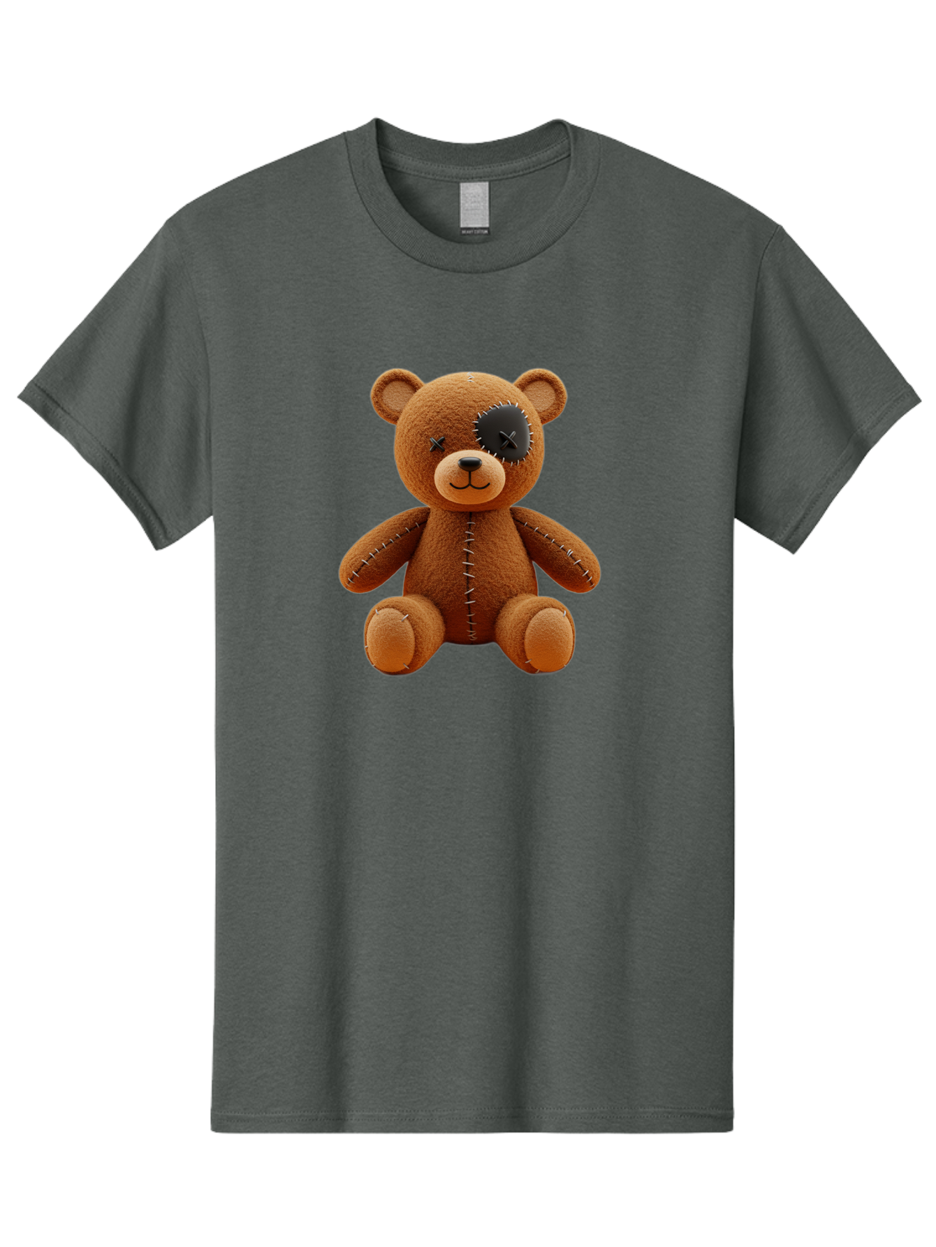 Voodoo-Teddy-Bear-7 Men'S Graphic Tee, 100% Cotton, Comfortable Casual Summer Wear, Machine Washable, Vintage Camera, Old Camera, Antique Camera, Black Camera, Classic Photography, Photography Equipment, Nostalgic Device, Film Camera, Bag085