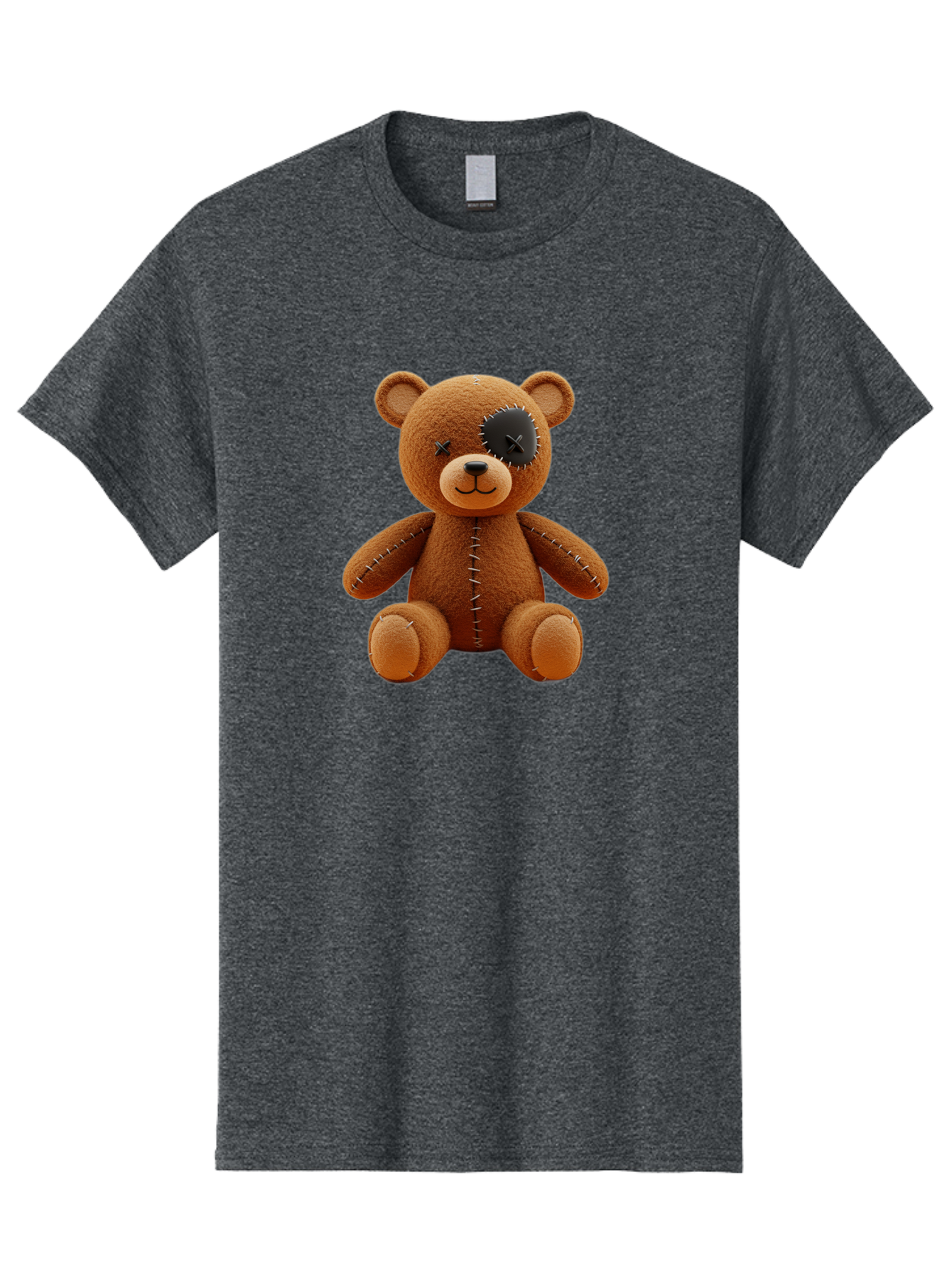 Voodoo-Teddy-Bear-7 Men'S Graphic Tee, 100% Cotton, Comfortable Casual Summer Wear, Machine Washable, Vintage Camera, Old Camera, Antique Camera, Black Camera, Classic Photography, Photography Equipment, Nostalgic Device, Film Camera, Bag085