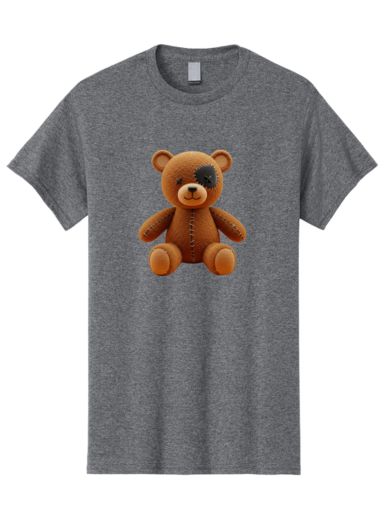 Voodoo-Teddy-Bear-7 Men'S Graphic Tee, 100% Cotton, Comfortable Casual Summer Wear, Machine Washable, Vintage Camera, Old Camera, Antique Camera, Black Camera, Classic Photography, Photography Equipment, Nostalgic Device, Film Camera, Bag085
