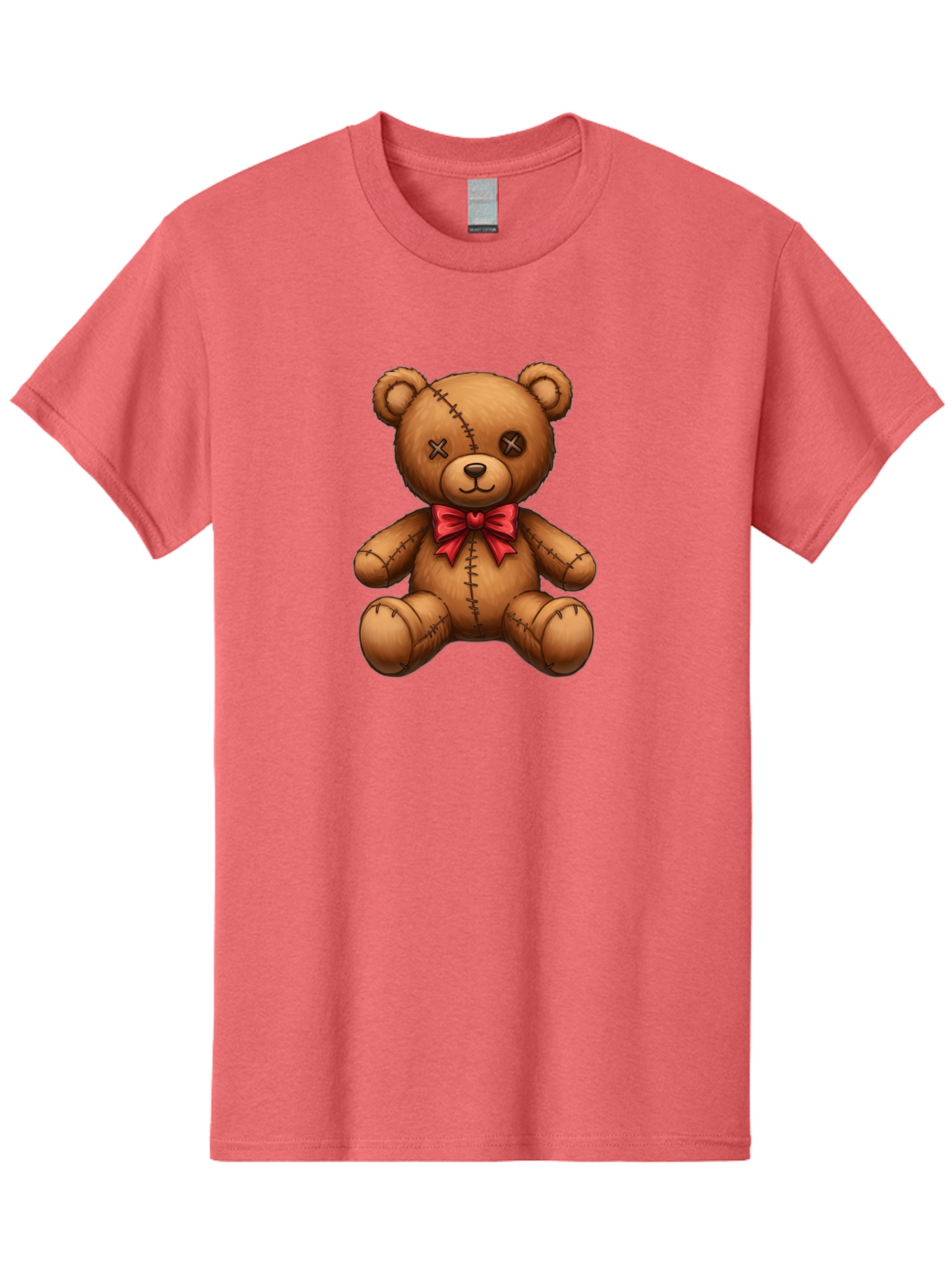 Voodoo-Teddy-Bear-8 Men'S Graphic Tee, 100% Cotton, Comfortable Casual Summer Wear, Machine Washable, Vintage Camera, Old Camera, Antique Camera, Black Camera, Classic Photography, Photography Equipment, Nostalgic Device, Film Camera, Bag086