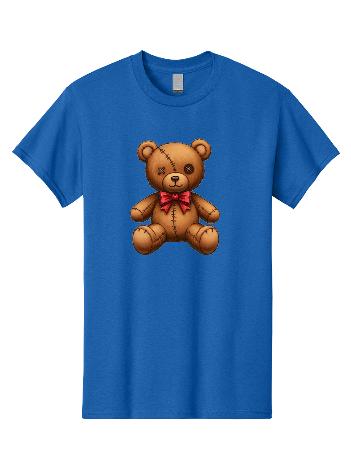 Voodoo-Teddy-Bear-8 Men'S Graphic Tee, 100% Cotton, Comfortable Casual Summer Wear, Machine Washable, Vintage Camera, Old Camera, Antique Camera, Black Camera, Classic Photography, Photography Equipment, Nostalgic Device, Film Camera, Bag086