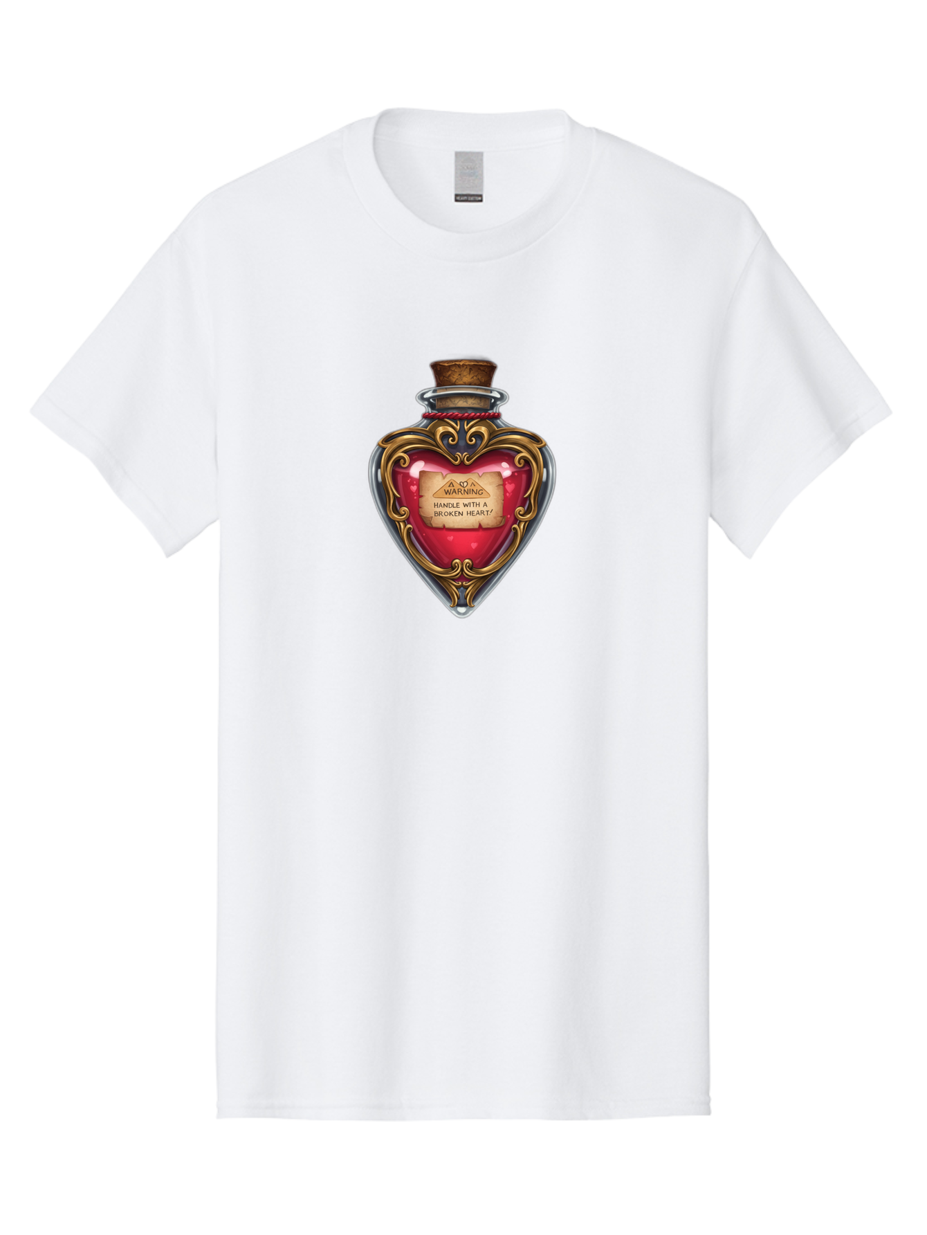 Warning-Handle-With-A-Broken-Heart Men'S Graphic Tee, 100% Cotton, Comfortable Casual Summer Wear, Machine Washable, Vintage Camera, Old Camera, Antique Camera, Black Camera, Classic Photography, Photography Equipment, Nostalgic Device, Bag092