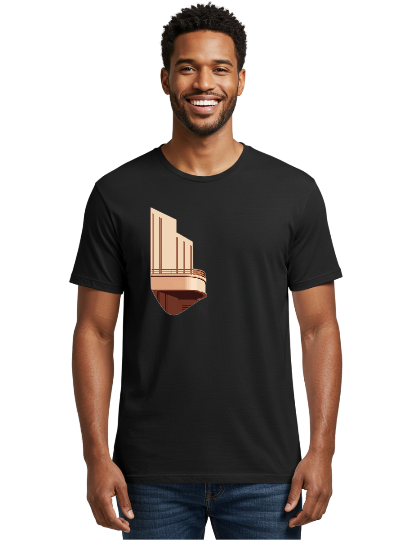 3D-Balcony-Graphic Men'S Graphic Tee, 100% Cotton, Comfortable Casual Summer Wear, Machine Washable, Vintage Camera, Old Camera, Antique Camera, Black Camera, Classic Photography, Photography Equipment, Nostalgic Device, Film Camera, Bag104