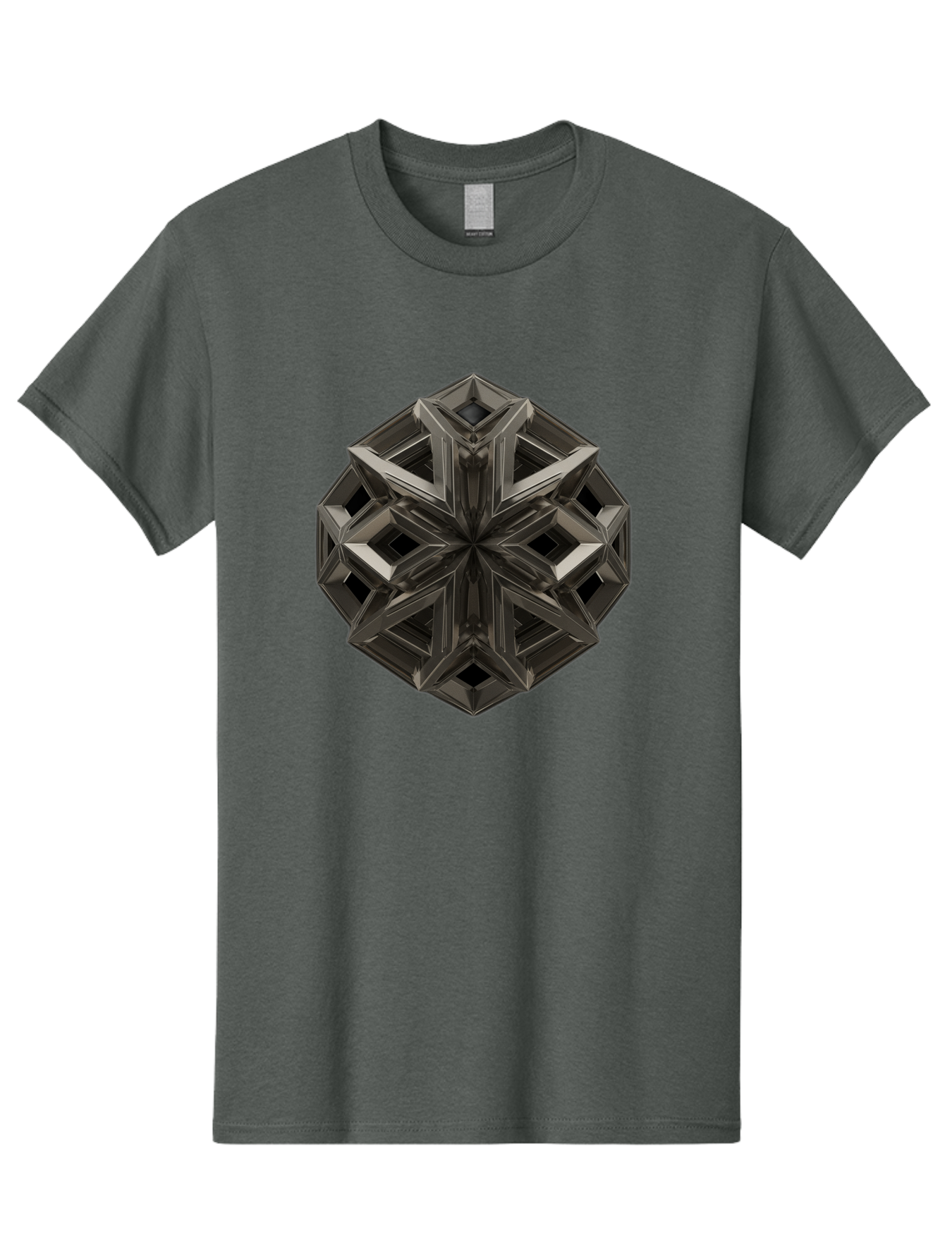 3D-Fractal-Star Men'S Graphic Tee, 100% Cotton, Comfortable Casual Summer Wear, Machine Washable, Vintage Camera, Old Camera, Antique Camera, Black Camera, Classic Photography, Photography Equipment, Nostalgic Device, Film Camera, Camera Art Bag105