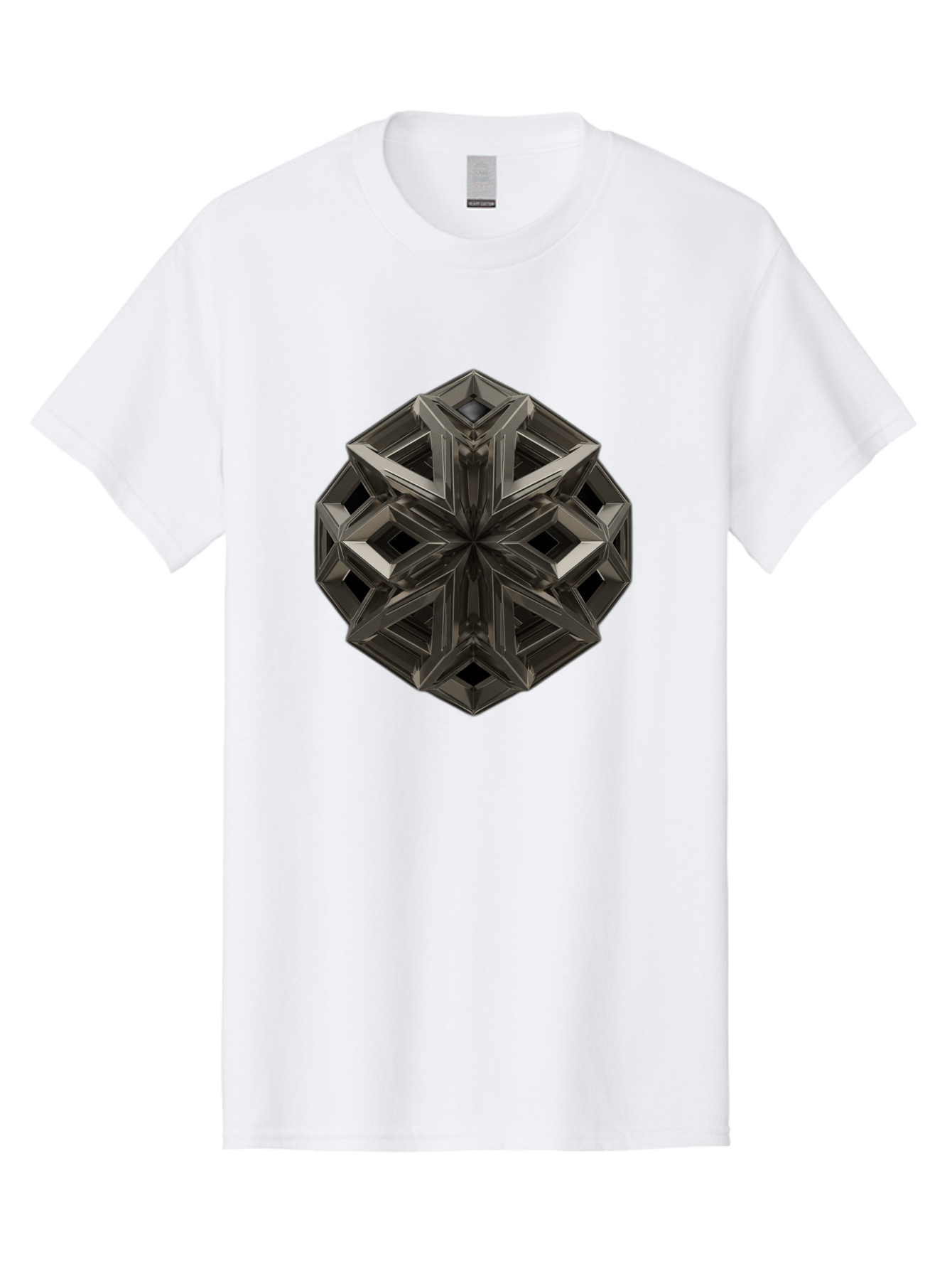 3D-Fractal-Star Men'S Graphic Tee, 100% Cotton, Comfortable Casual Summer Wear, Machine Washable, Vintage Camera, Old Camera, Antique Camera, Black Camera, Classic Photography, Photography Equipment, Nostalgic Device, Film Camera, Camera Art Bag105