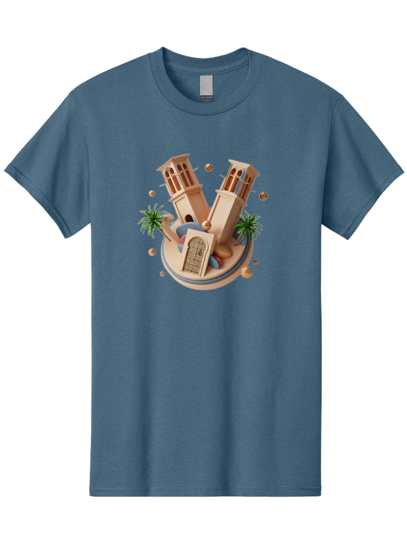 3D-Mosque-Towers Men'S Graphic Tee, 100% Cotton, Comfortable Casual Summer Wear, Machine Washable, Vintage Camera, Old Camera, Antique Camera, Black Camera, Classic Photography, Photography Equipment, Nostalgic Device, Film Camera, Camera Art Bag109