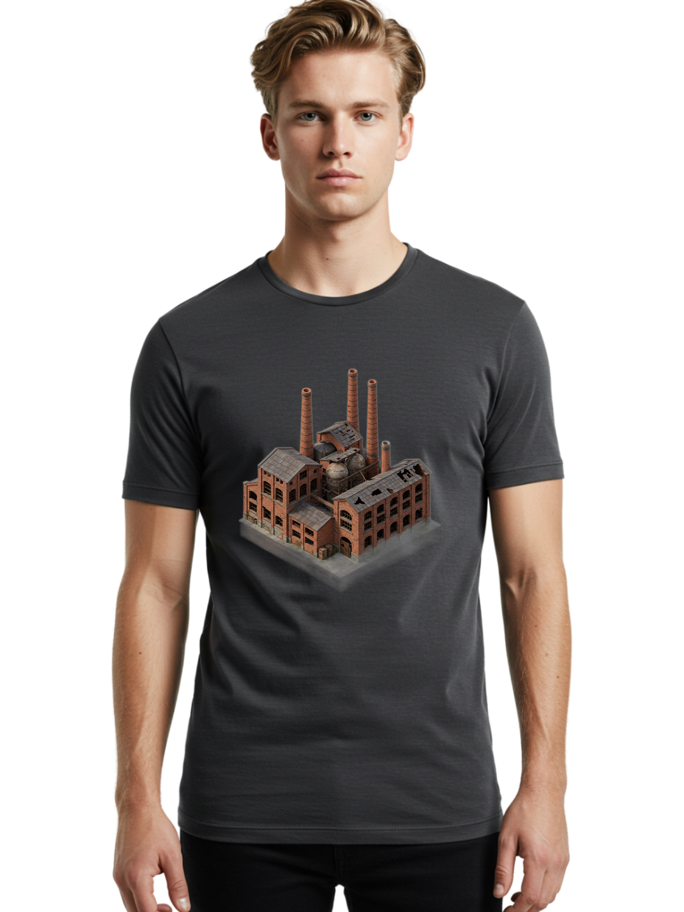 Abandoned-Factory Men'S Graphic Tee, 100% Cotton, Comfortable Casual Summer Wear, Machine Washable, Vintage Camera, Old Camera, Antique Camera, Black Camera, Classic Photography, Photography Equipment, Nostalgic Device, Film Camera, Camera Art Bag119