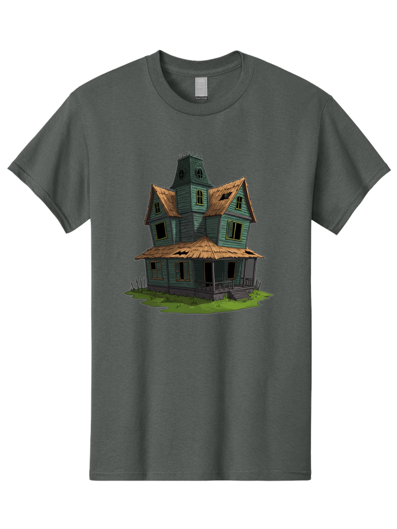 Abandoned-Victorian-House Men'S Graphic Tee, 100% Cotton, Comfortable Casual Summer Wear, Machine Washable, Vintage Camera, Old Camera, Antique Camera, Black Camera, Classic Photography, Photography Equipment, Nostalgic Device, Film Camera, Bag120