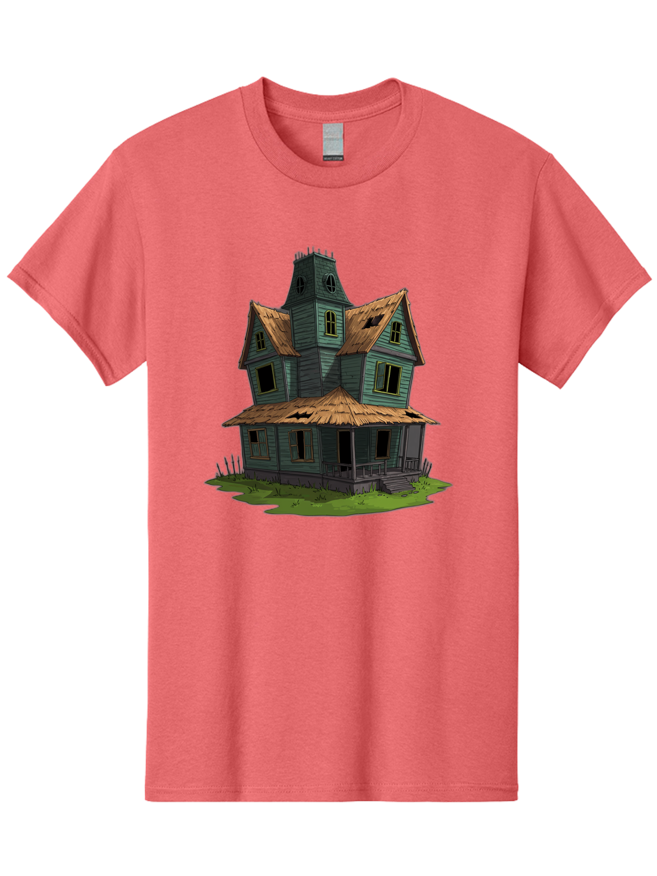 Abandoned-Victorian-House Men'S Graphic Tee, 100% Cotton, Comfortable Casual Summer Wear, Machine Washable, Vintage Camera, Old Camera, Antique Camera, Black Camera, Classic Photography, Photography Equipment, Nostalgic Device, Film Camera, Bag120