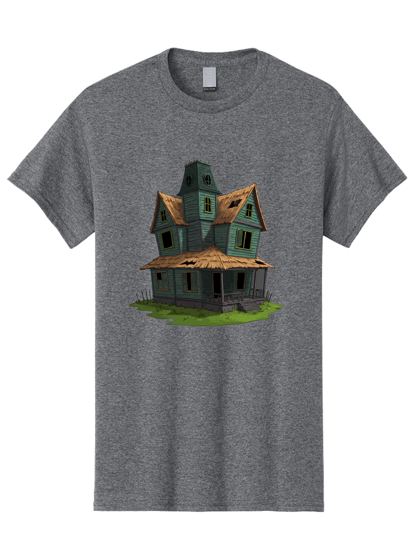 Abandoned-Victorian-House Men'S Graphic Tee, 100% Cotton, Comfortable Casual Summer Wear, Machine Washable, Vintage Camera, Old Camera, Antique Camera, Black Camera, Classic Photography, Photography Equipment, Nostalgic Device, Film Camera, Bag120