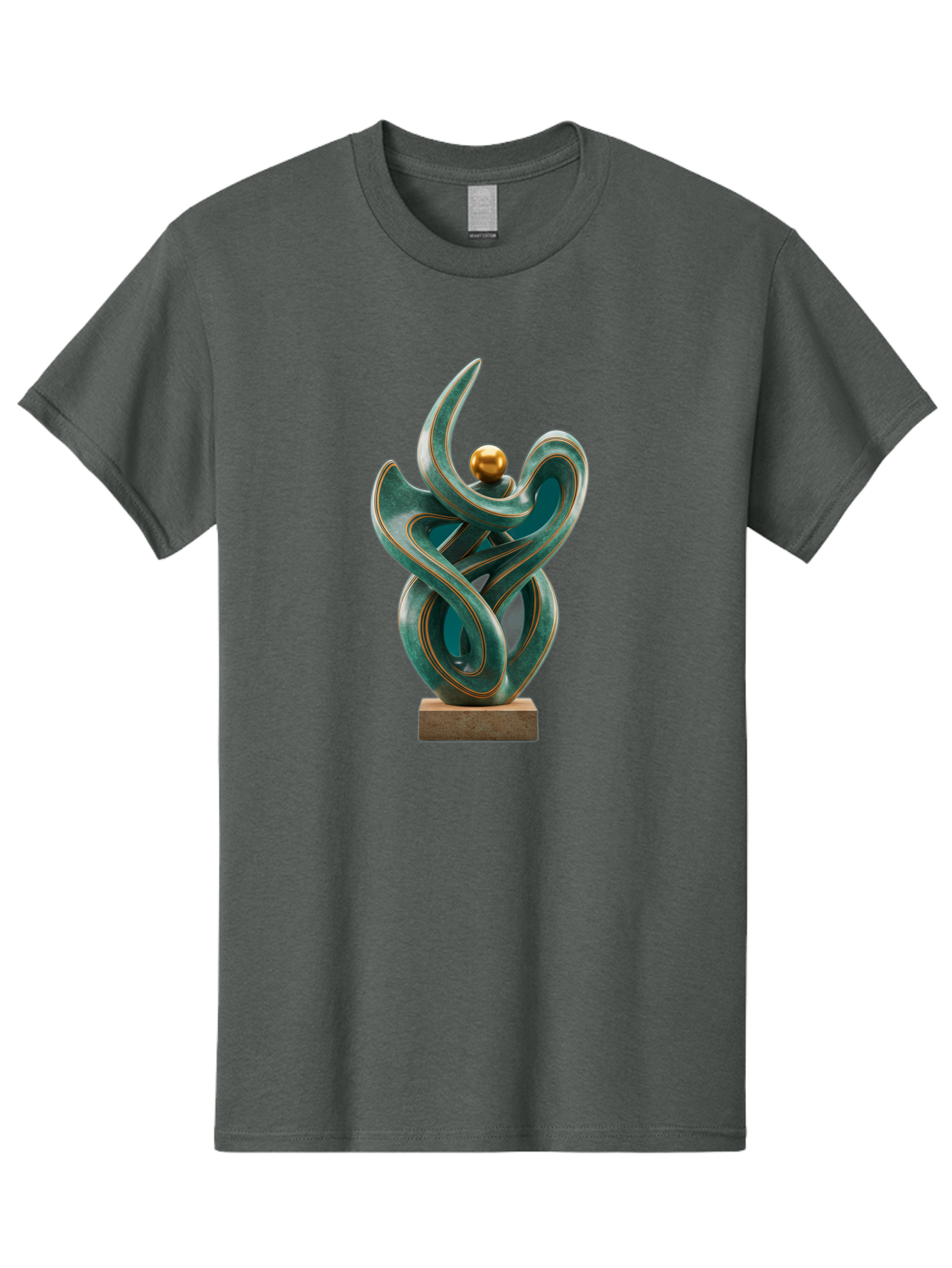 Abstract-Bronze-Sculpture Men'S Graphic Tee, 100% Cotton, Comfortable Casual Summer Wear, Machine Washable, Vintage Camera, Old Camera, Antique Camera, Black Camera, Classic Photography, Photography Equipment, Nostalgic Device, Film Camera, Bag121