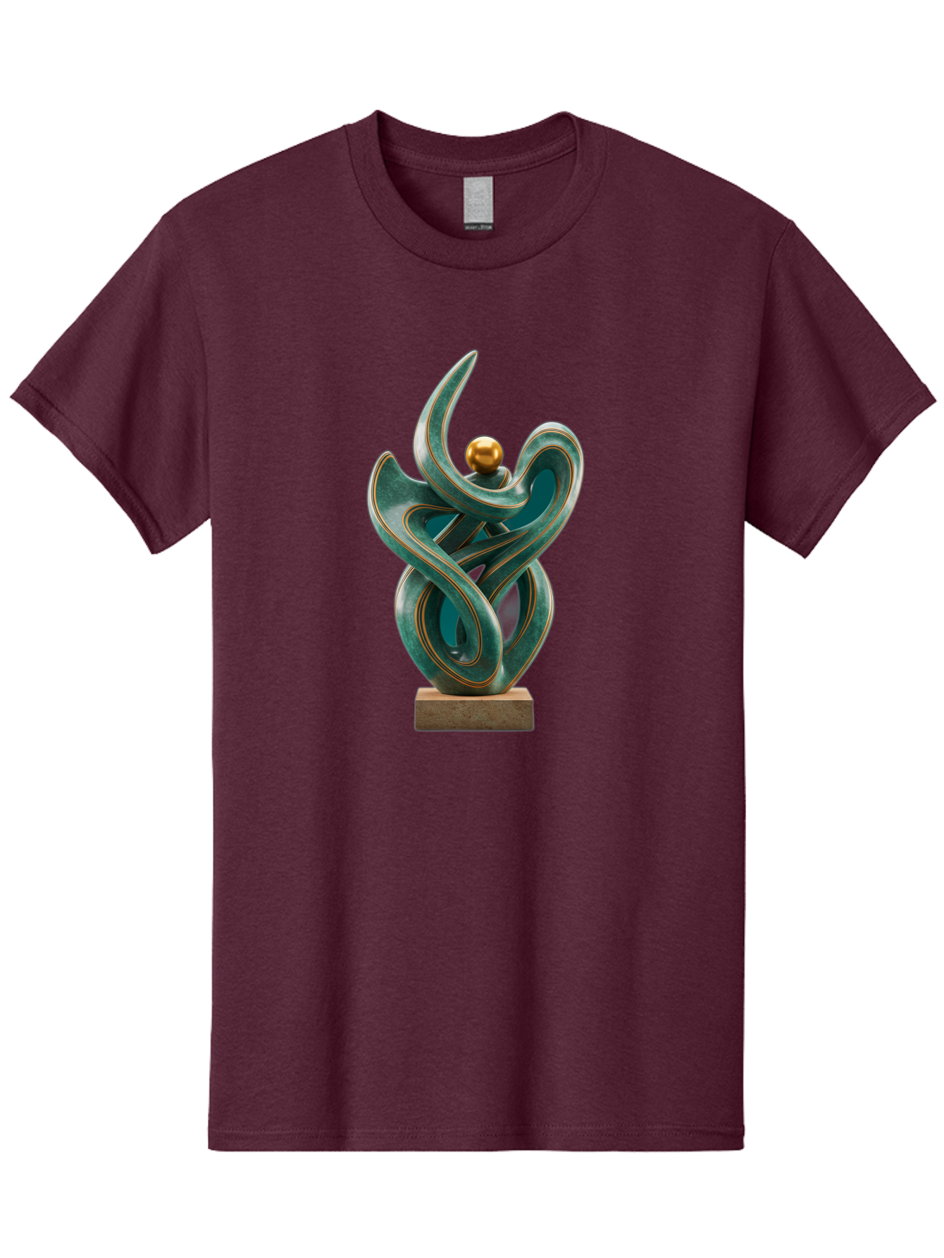 Abstract-Bronze-Sculpture Men'S Graphic Tee, 100% Cotton, Comfortable Casual Summer Wear, Machine Washable, Vintage Camera, Old Camera, Antique Camera, Black Camera, Classic Photography, Photography Equipment, Nostalgic Device, Film Camera, Bag121