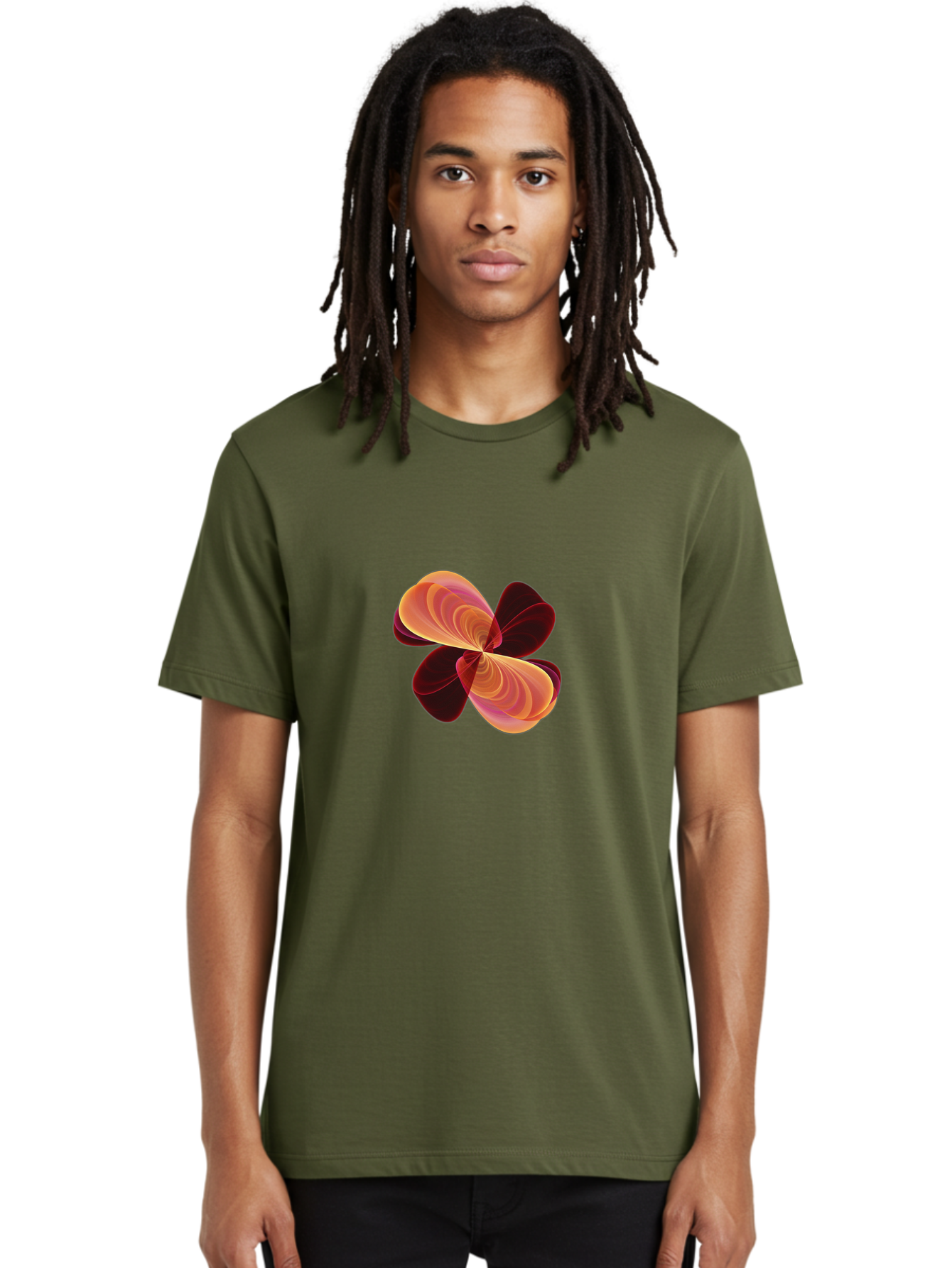 Abstract-Flower Men'S Graphic Tee, 100% Cotton, Comfortable Casual Summer Wear, Machine Washable, Vintage Camera, Old Camera, Antique Camera, Black Camera, Classic Photography, Photography Equipment, Nostalgic Device, Film Camera, Camera Art Bag123