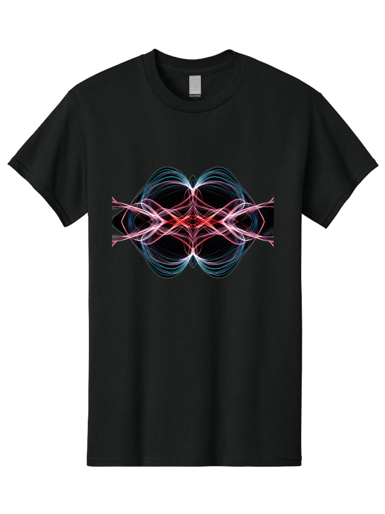 Abstract-Neon-Swirl Men'S Graphic Tee, 100% Cotton, Comfortable Casual Summer Wear, Machine Washable, Vintage Camera, Old Camera, Antique Camera, Black Camera, Classic Photography, Photography Equipment, Nostalgic Device, Film Camera, Bag125