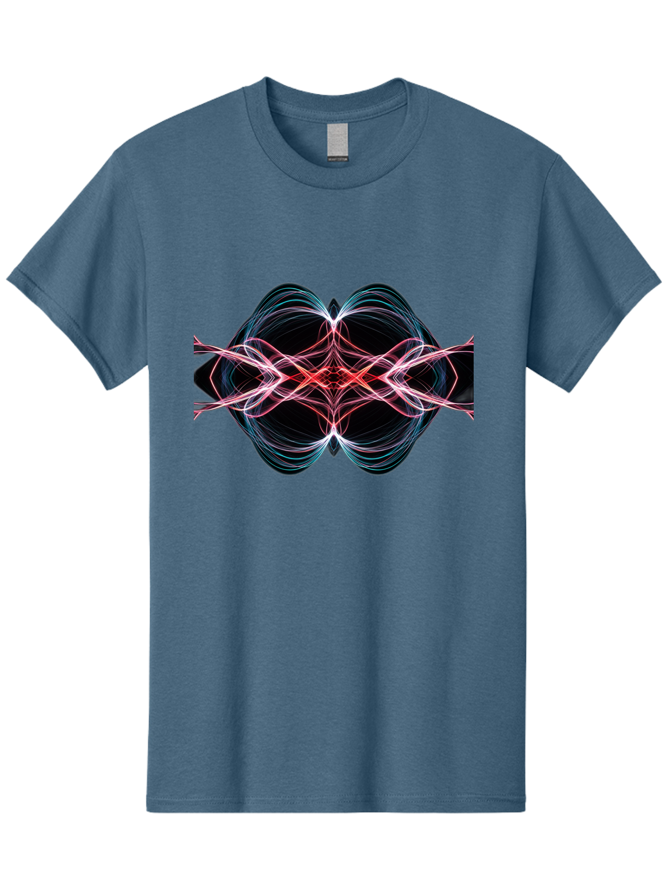 Abstract-Neon-Swirl Men'S Graphic Tee, 100% Cotton, Comfortable Casual Summer Wear, Machine Washable, Vintage Camera, Old Camera, Antique Camera, Black Camera, Classic Photography, Photography Equipment, Nostalgic Device, Film Camera, Bag125
