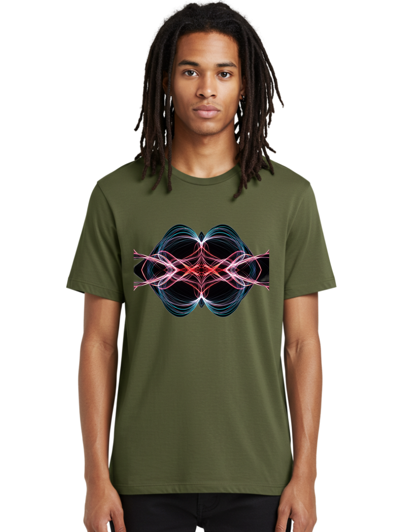 Abstract-Neon-Swirl Men'S Graphic Tee, 100% Cotton, Comfortable Casual Summer Wear, Machine Washable, Vintage Camera, Old Camera, Antique Camera, Black Camera, Classic Photography, Photography Equipment, Nostalgic Device, Film Camera, Bag125