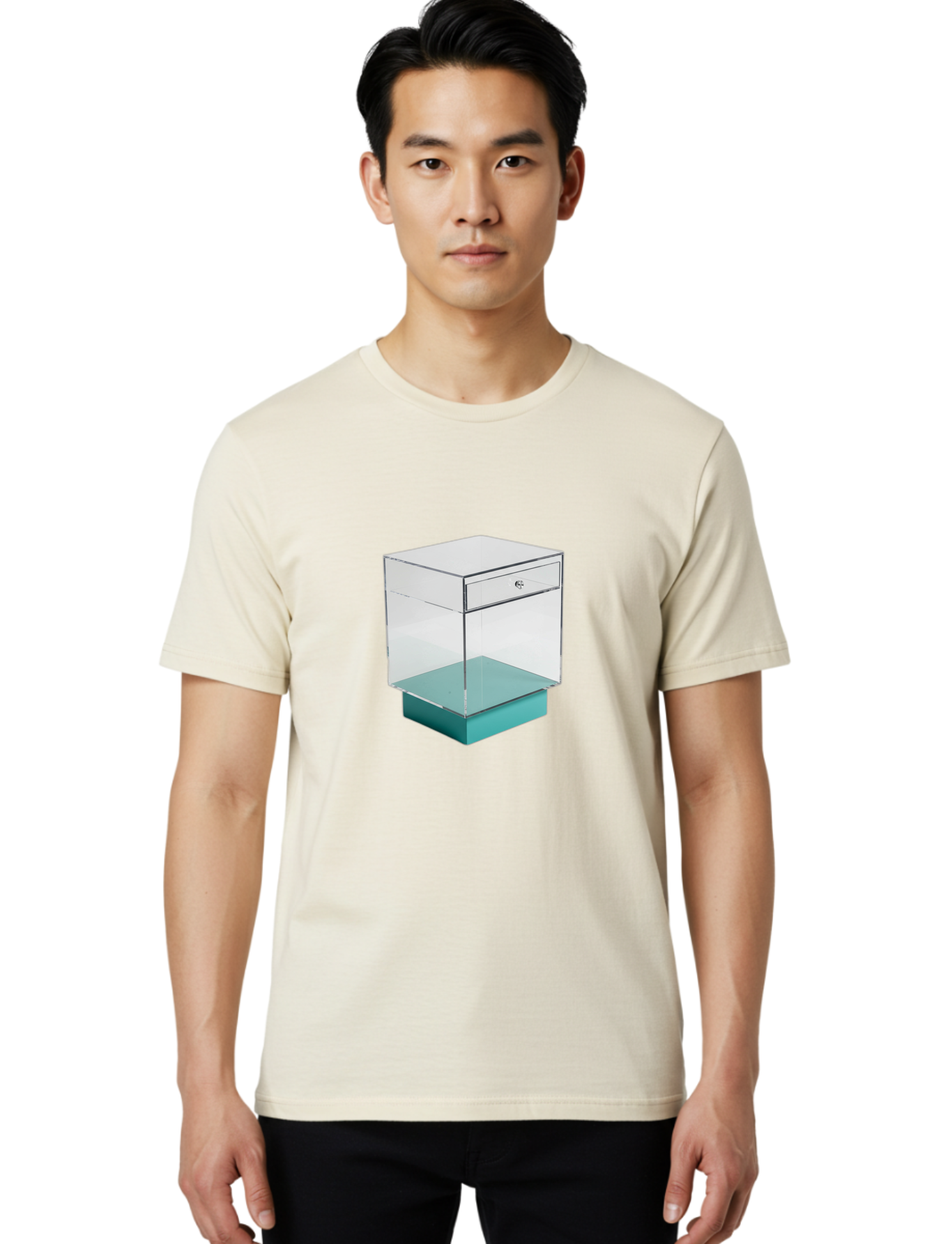 Acrylic-Nightstand Men'S Graphic Tee, 100% Cotton, Comfortable Casual Summer Wear, Machine Washable, Vintage Camera, Old Camera, Antique Camera, Black Camera, Classic Photography, Photography Equipment, Nostalgic Device, Film Camera, Bag126