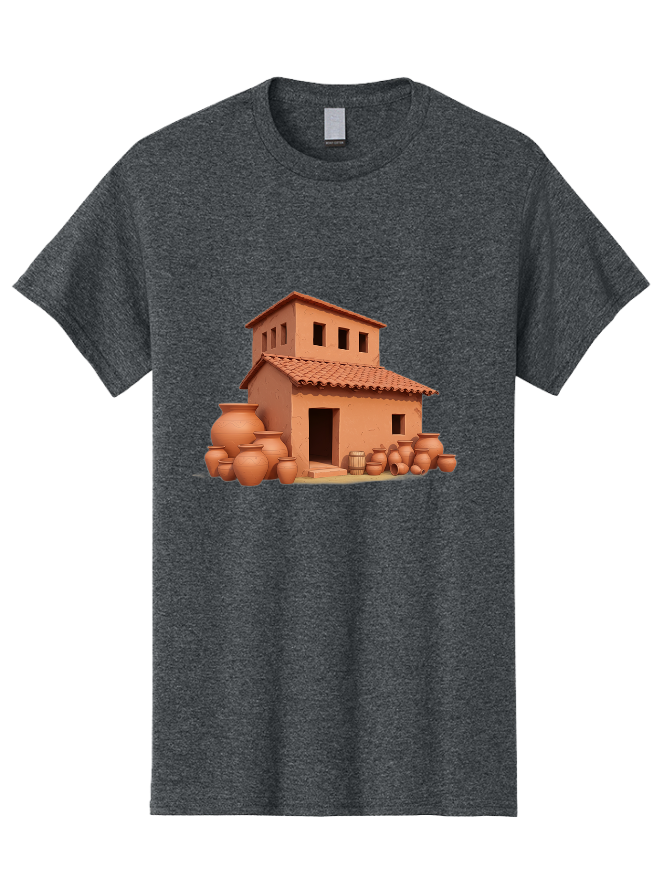 Adobe-House-1 Men'S Graphic Tee, 100% Cotton, Comfortable Casual Summer Wear, Machine Washable, Vintage Camera, Old Camera, Antique Camera, Black Camera, Classic Photography, Photography Equipment, Nostalgic Device, Film Camera, Camera Art Bag127
