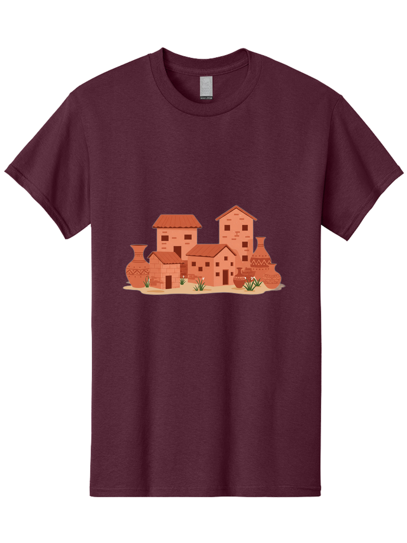 Adobe-Village Men'S Graphic Tee, 100% Cotton, Comfortable Casual Summer Wear, Machine Washable, Vintage Camera, Old Camera, Antique Camera, Black Camera, Classic Photography, Photography Equipment, Nostalgic Device, Film Camera, Camera Art Bag129