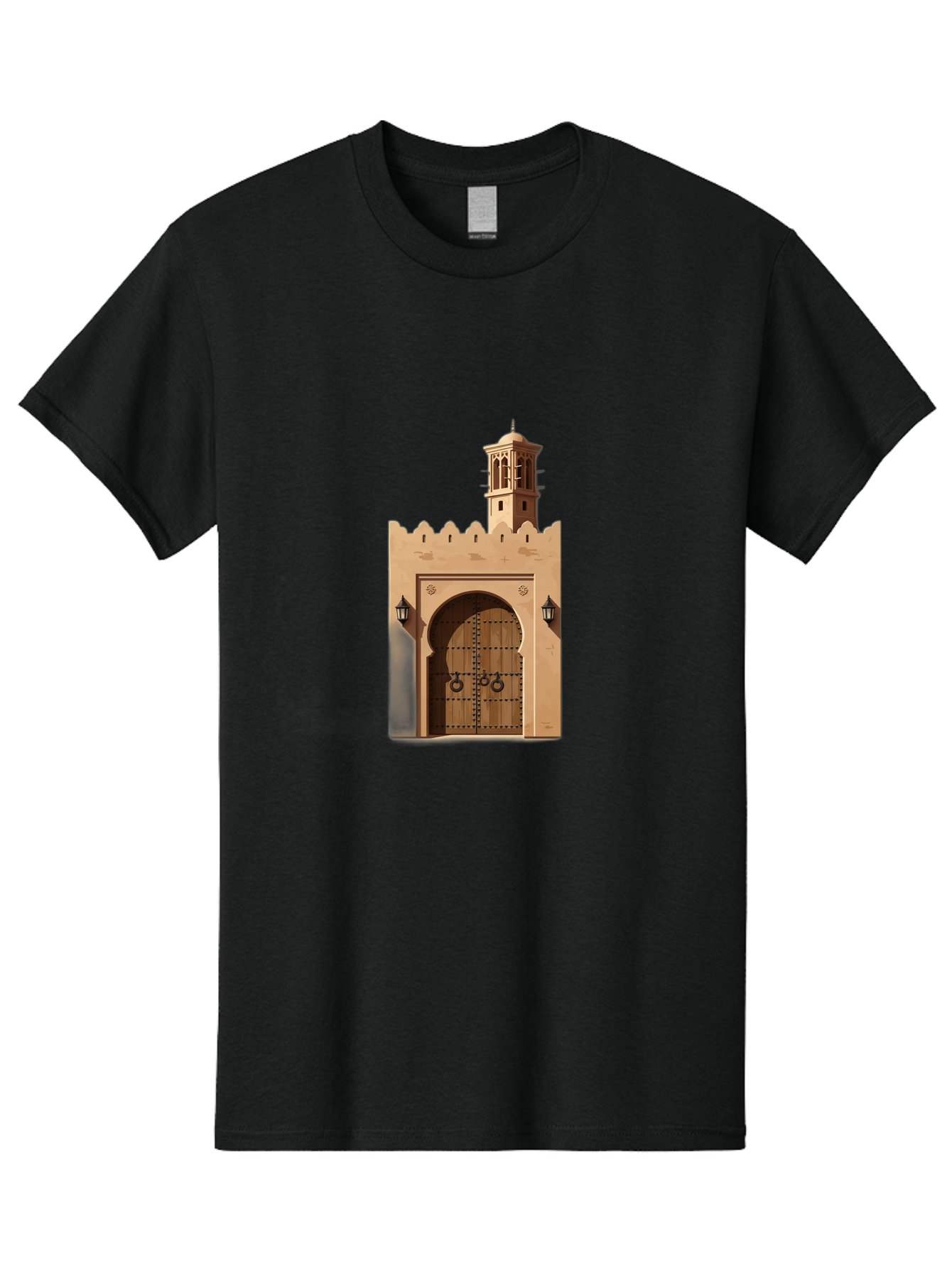 Arched-Gate Men'S Graphic Tee, 100% Cotton, Comfortable Casual Summer Wear, Machine Washable, Vintage Camera, Old Camera, Antique Camera, Black Camera, Classic Photography, Photography Equipment, Nostalgic Device, Film Camera, Camera Art Bag143