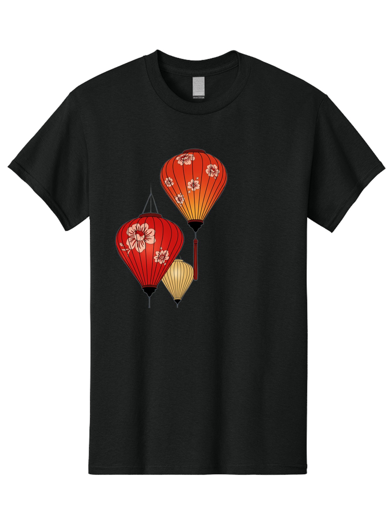 Asian-Lanterns Men'S Graphic Tee, 100% Cotton, Comfortable Casual Summer Wear, Machine Washable, Vintage Camera, Old Camera, Antique Camera, Black Camera, Classic Photography, Photography Equipment, Nostalgic Device, Film Camera, Camera Art Bag149