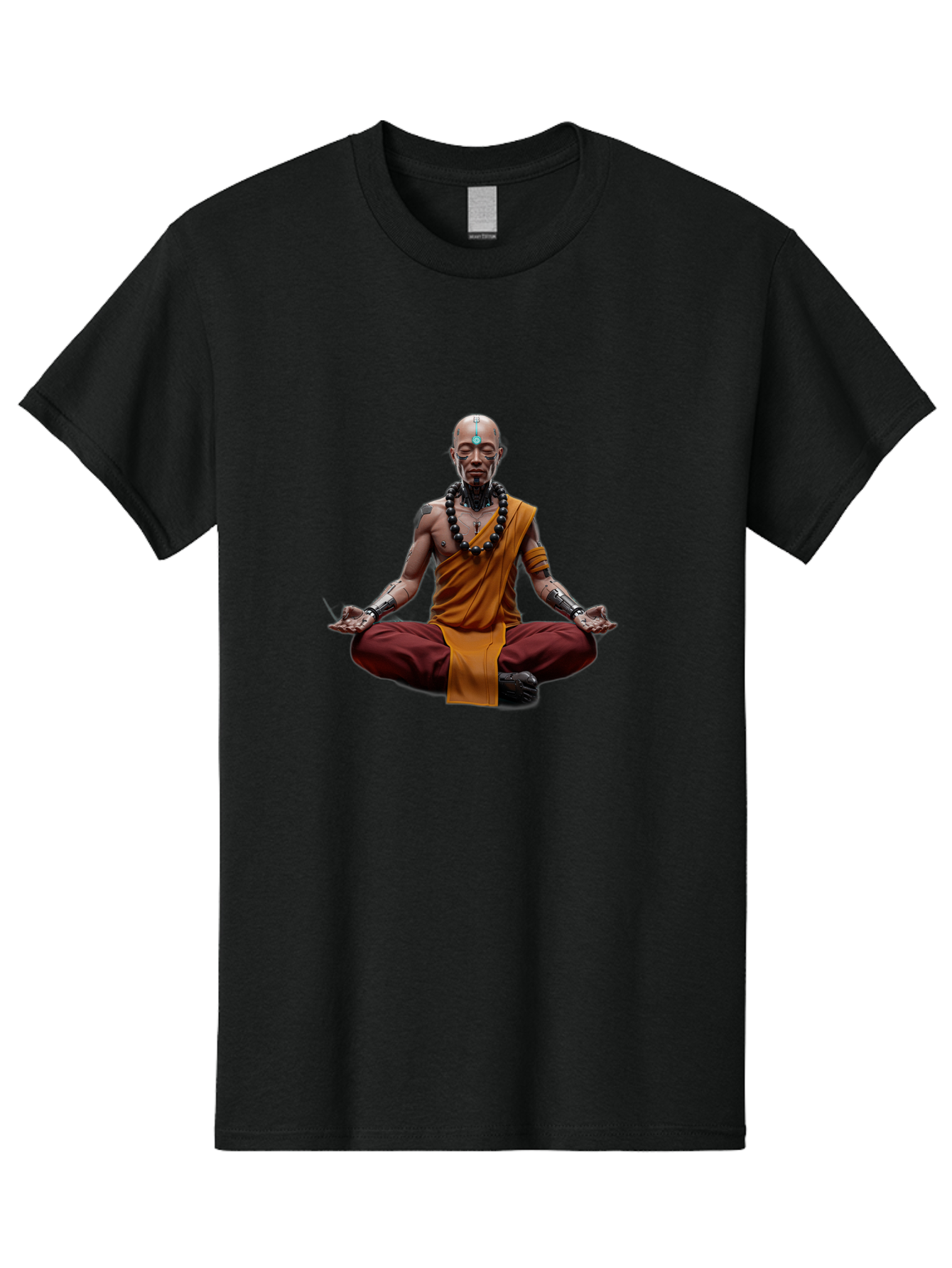 Bald-Monk-Meditating Men'S Graphic Tee, 100% Cotton, Comfortable Casual Summer Wear, Machine Washable, Vintage Camera, Old Camera, Antique Camera, Black Camera, Classic Photography, Photography Equipment, Nostalgic Device, Film Camera, Bag156