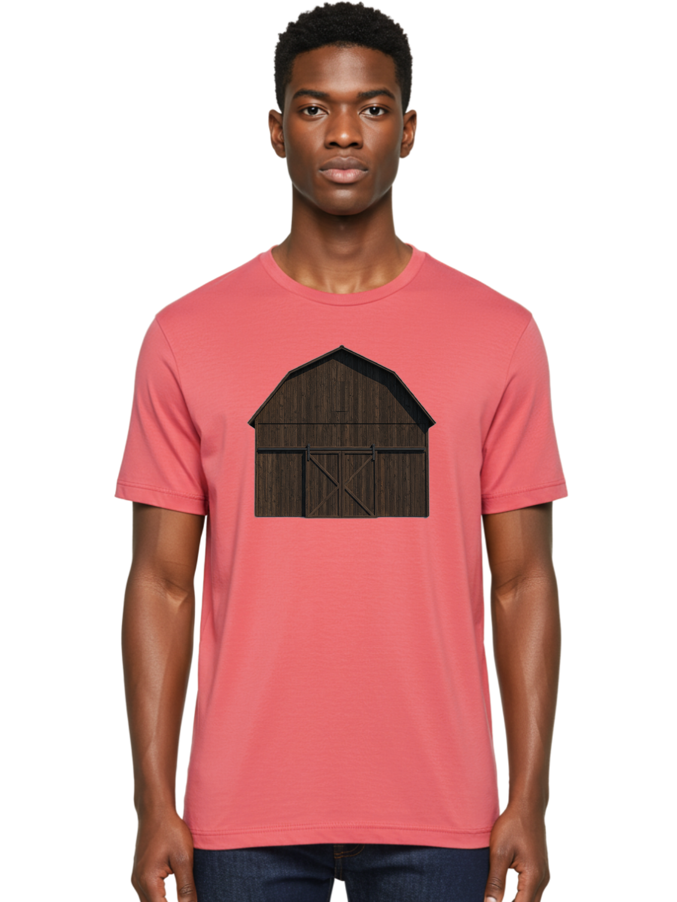 Barn-Door Men'S Graphic Tee, 100% Cotton, Comfortable Casual Summer Wear, Machine Washable, Vintage Camera, Old Camera, Antique Camera, Black Camera, Classic Photography, Photography Equipment, Nostalgic Device, Film Camera, Camera Art Bag161