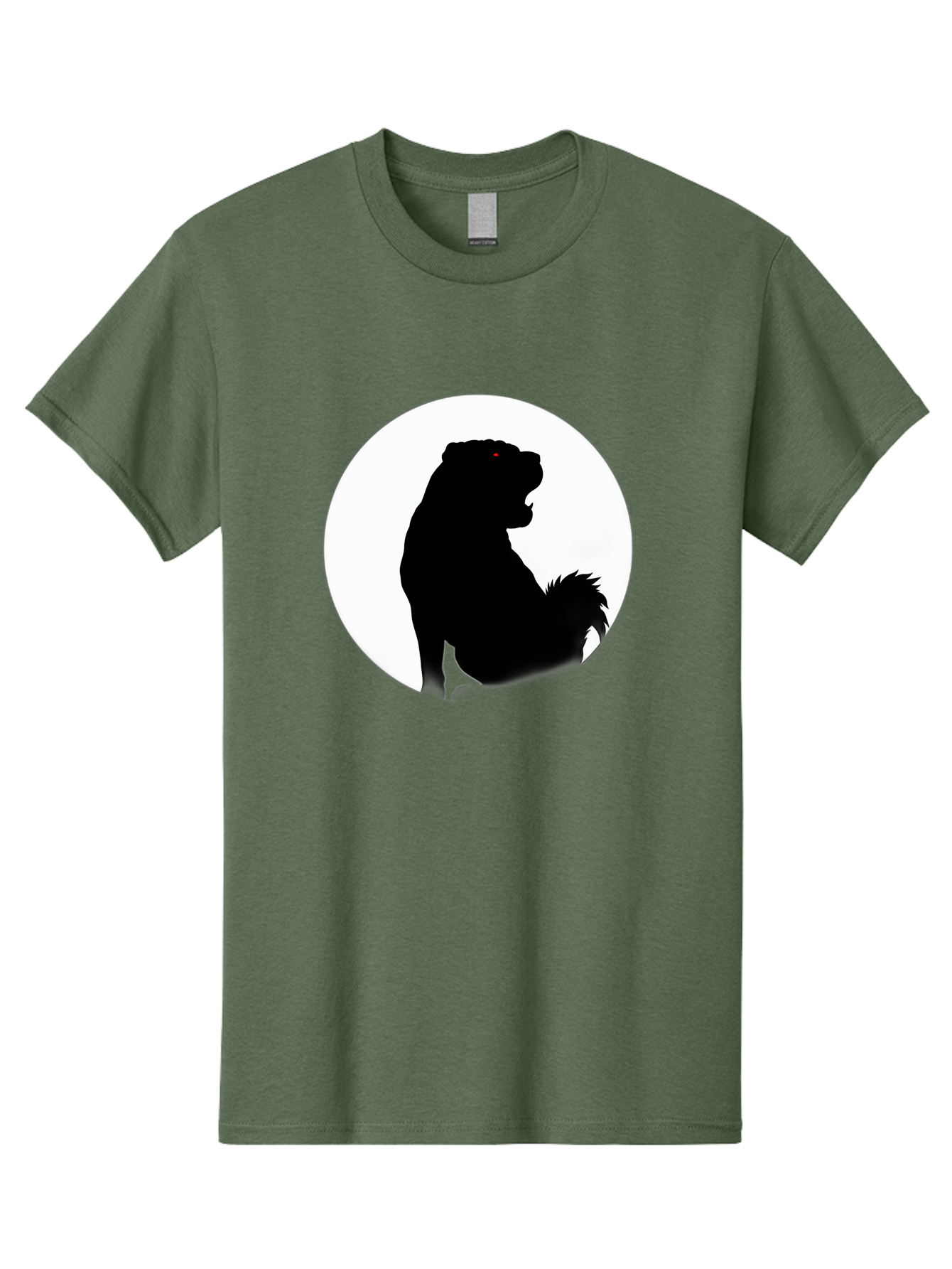 Bear-Silhouette Men'S Graphic Tee, 100% Cotton, Comfortable Casual Summer Wear, Machine Washable, Vintage Camera, Old Camera, Antique Camera, Black Camera, Classic Photography, Photography Equipment, Nostalgic Device, Film Camera, Camera Art Bag167