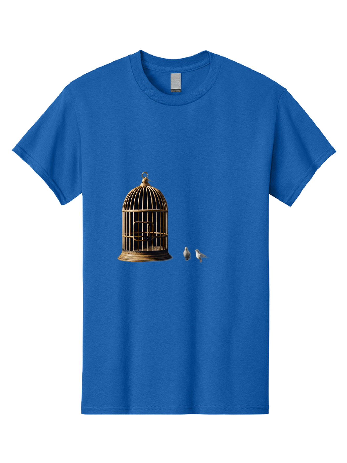 Bird-Cage-And-Birds Men'S Graphic Tee, 100% Cotton, Comfortable Casual Summer Wear, Machine Washable, Vintage Camera, Old Camera, Antique Camera, Black Camera, Classic Photography, Photography Equipment, Nostalgic Device, Film Camera, Bag172